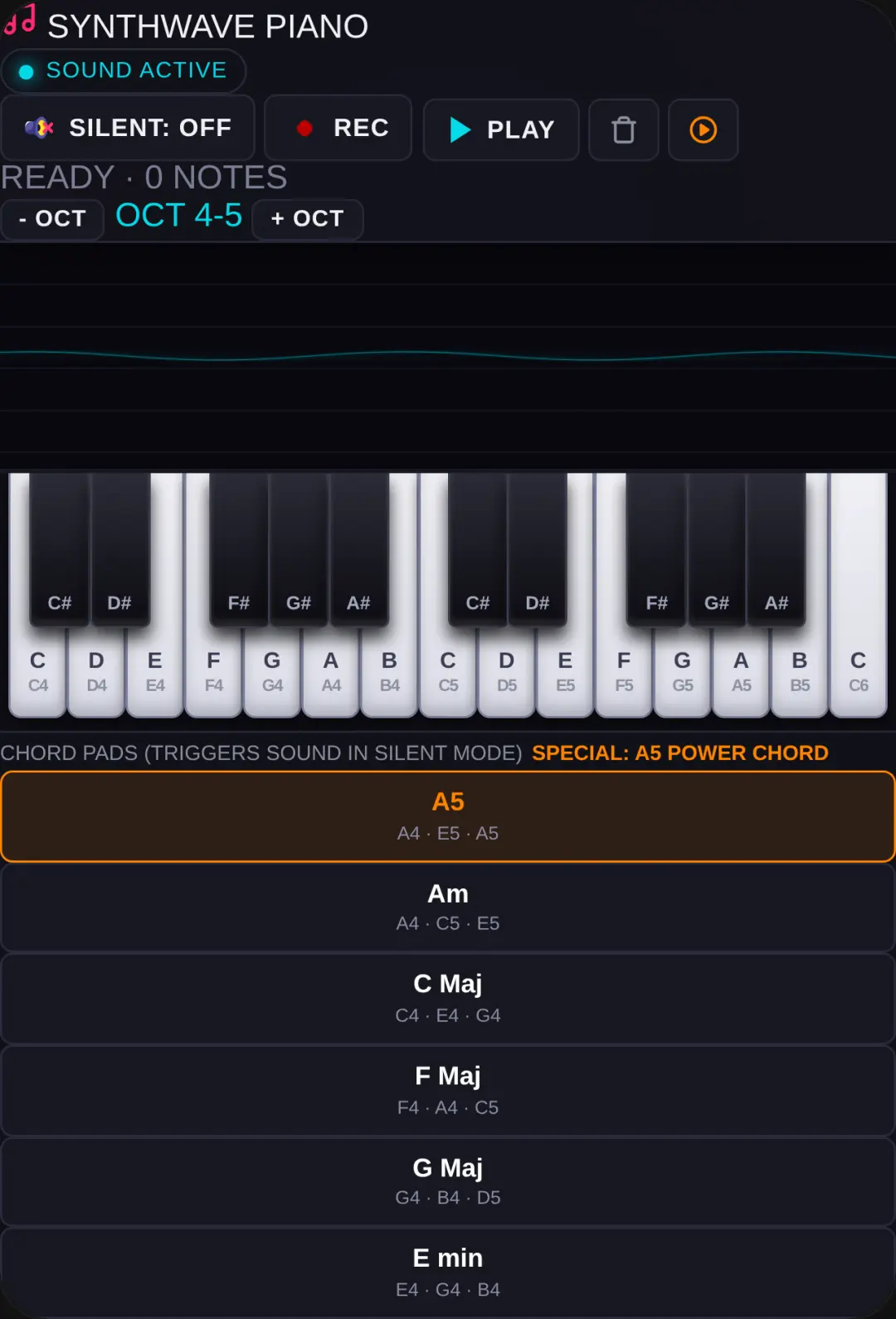 Synthwave Piano Studio cover