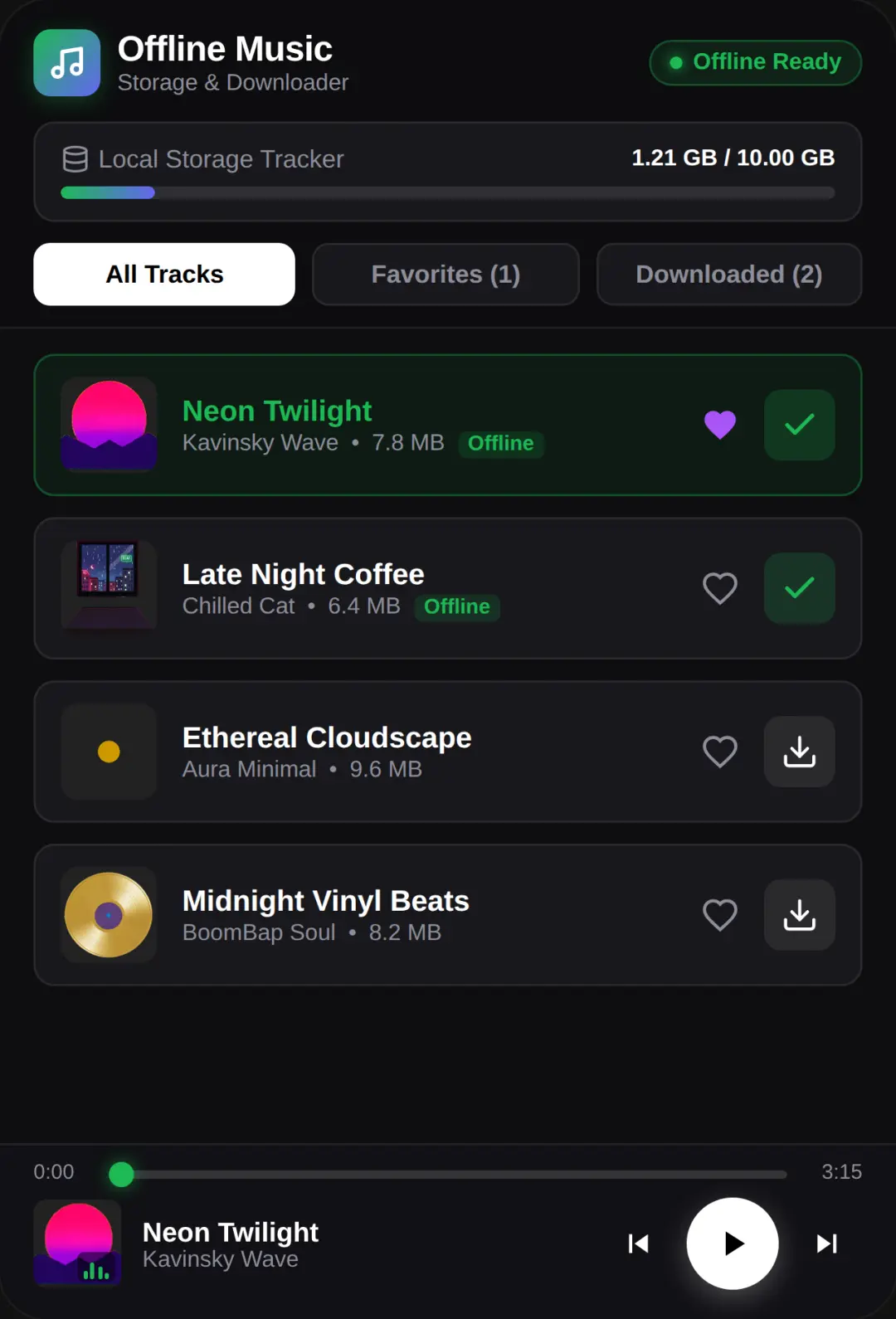 Offline Music Downloader cover