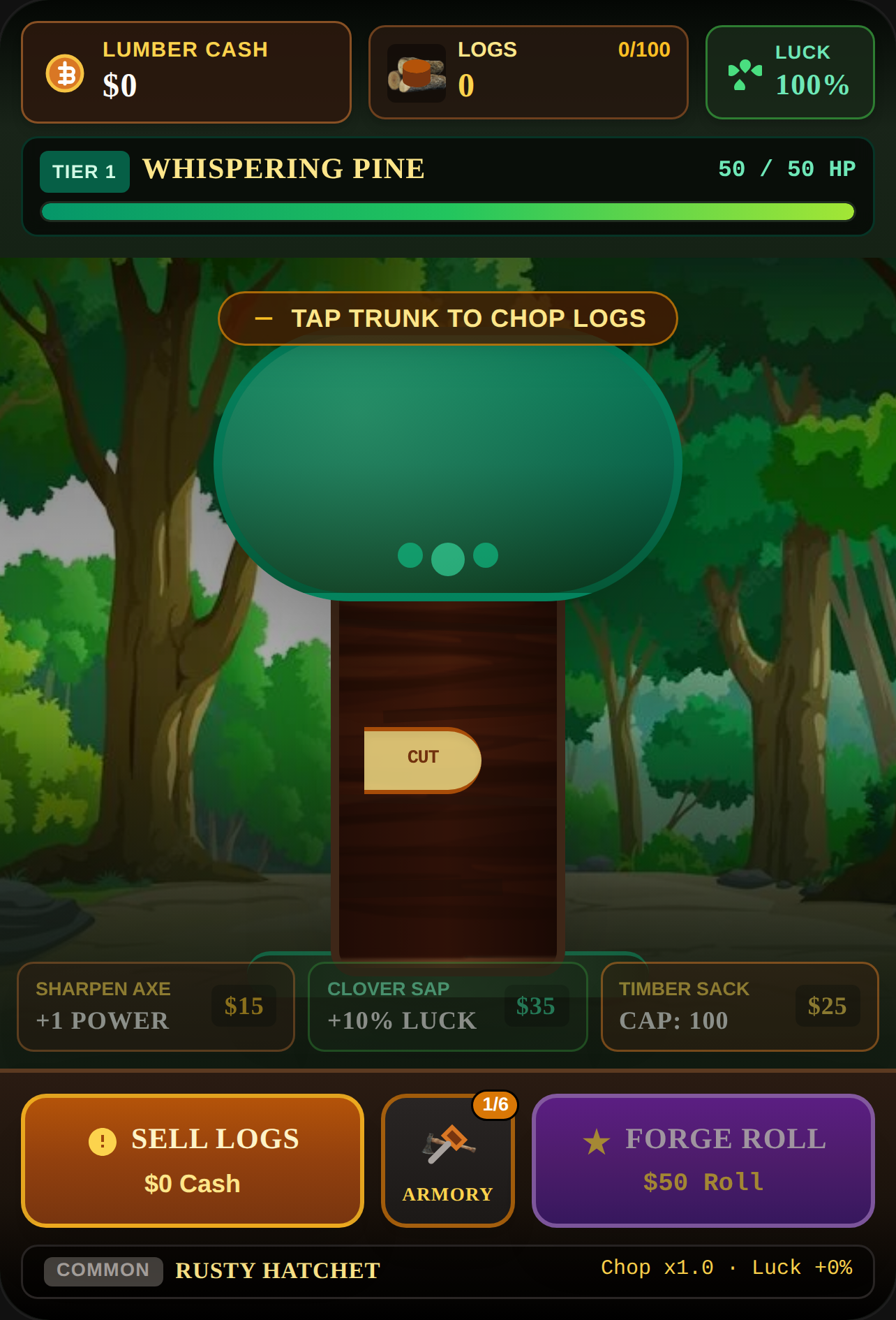 Timber Forge - Cutting Log Simulator cover