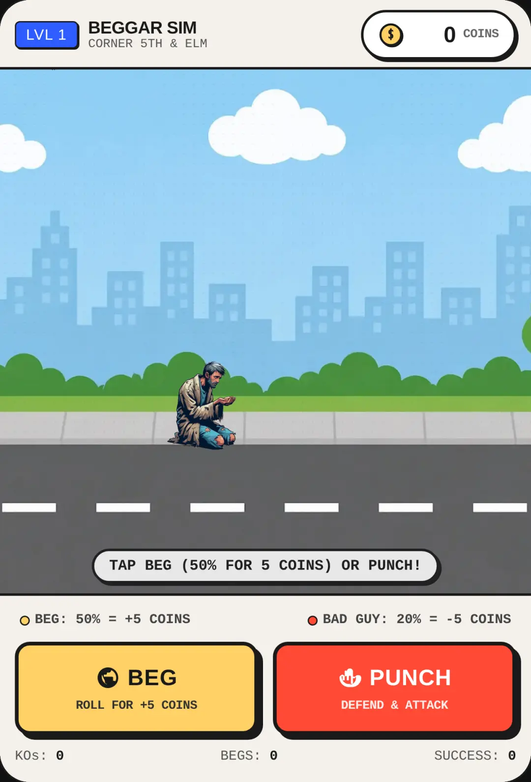 Beggar Simulator cover