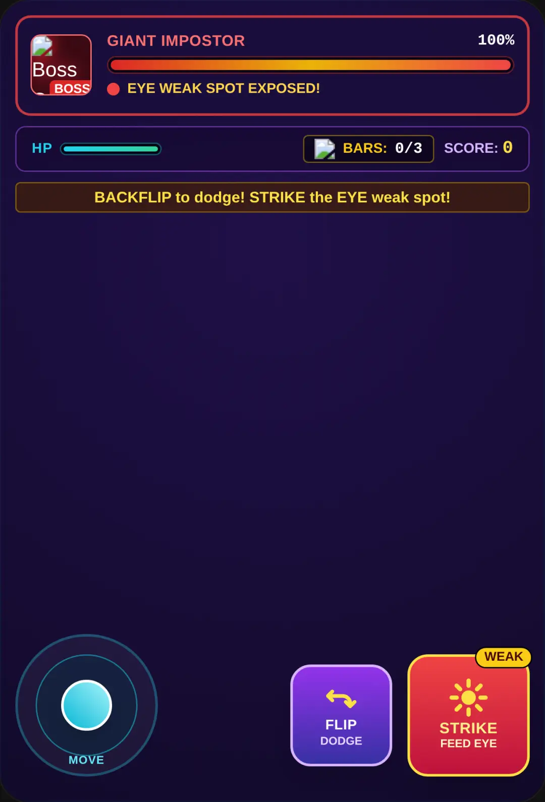 Among Boss: 3D Arena Eye Strike cover