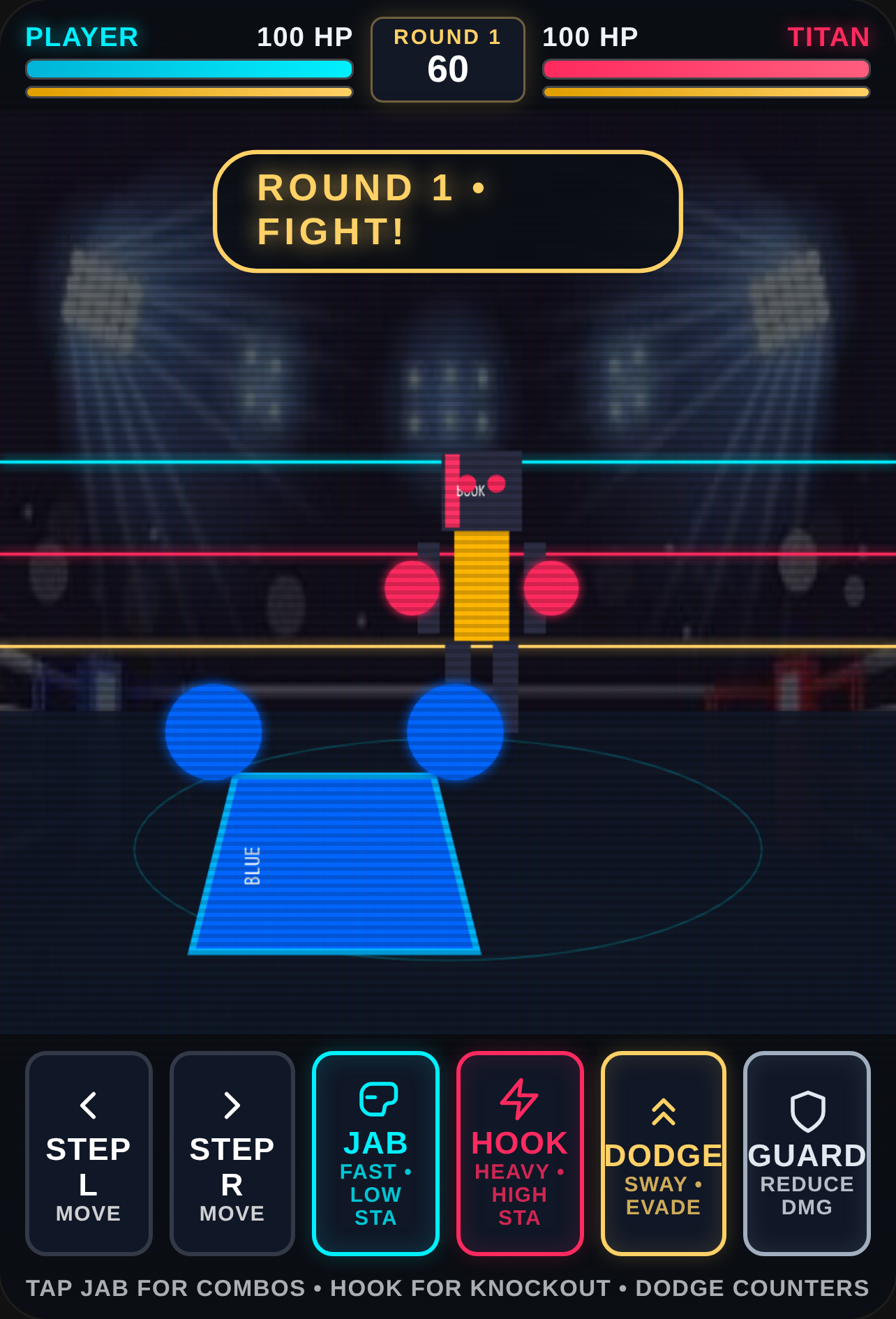 Neon Knockout Boxing cover