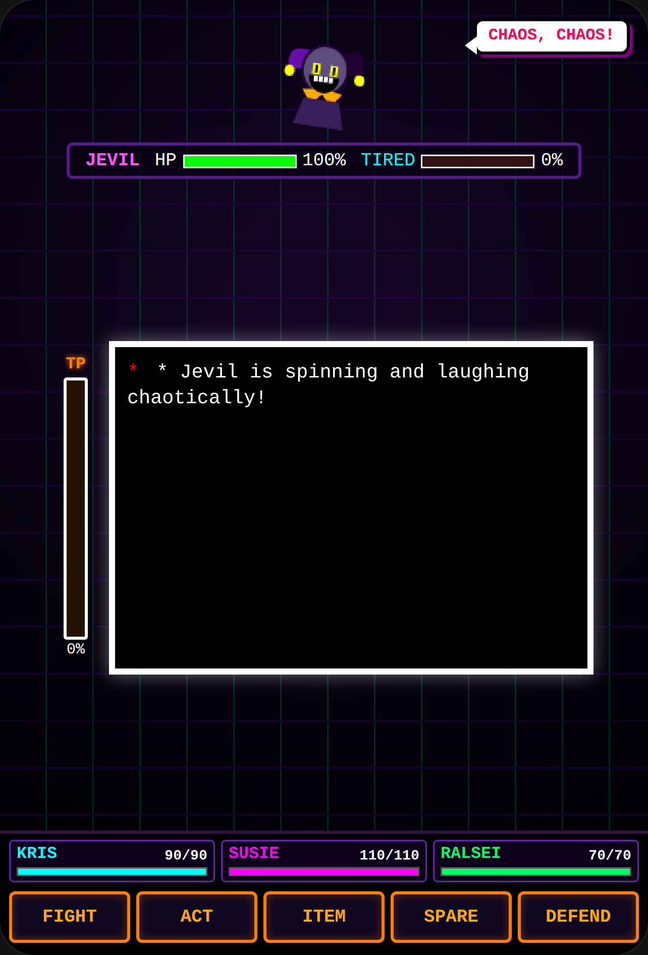 Jevil Boss Battle - Deltarune cover