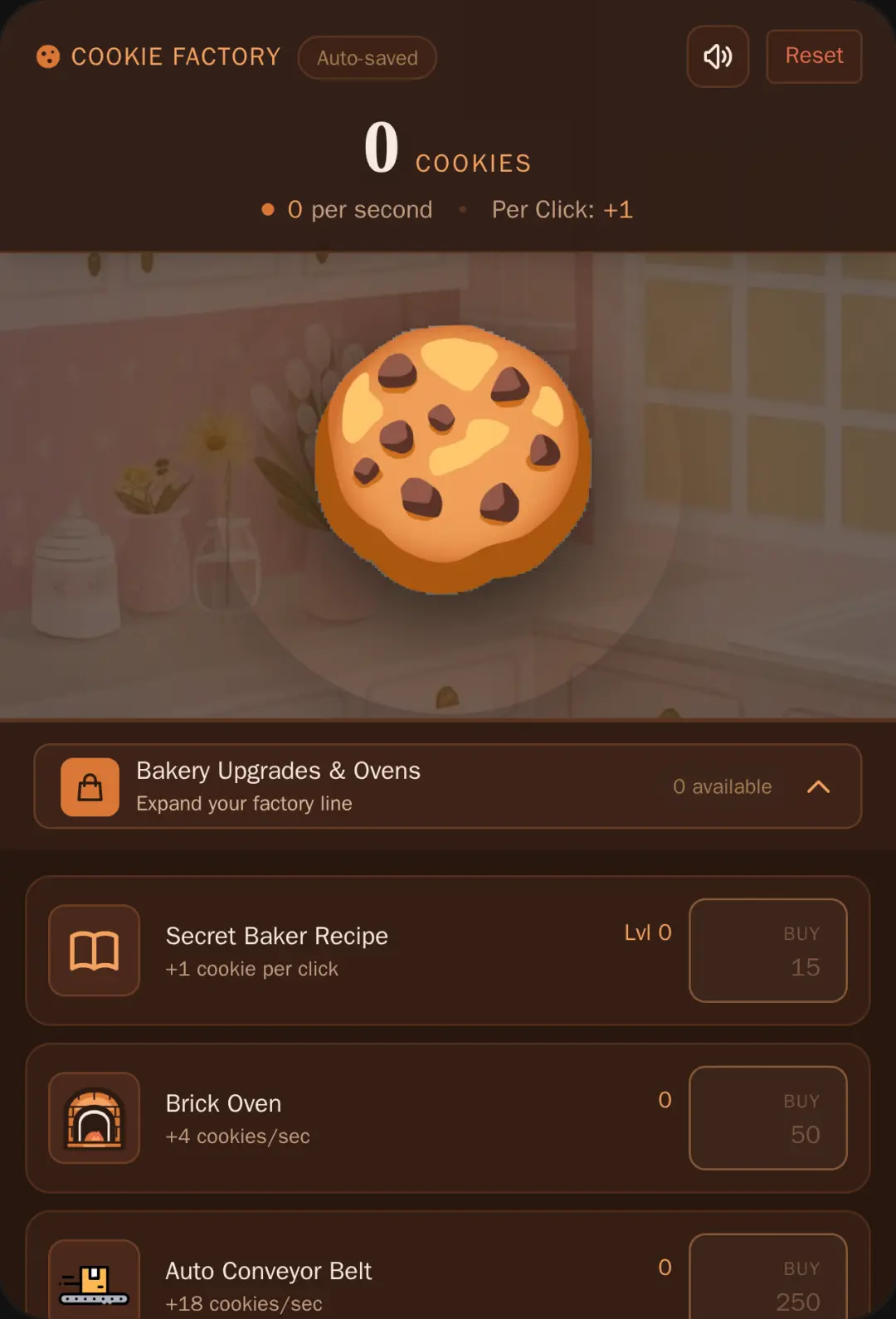 Cookie Factory Clicker cover