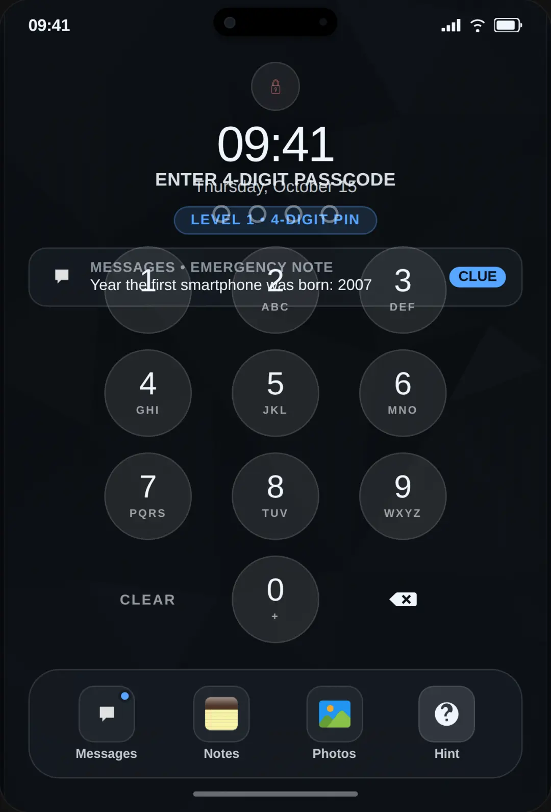 Phone Unlock Challenge cover
