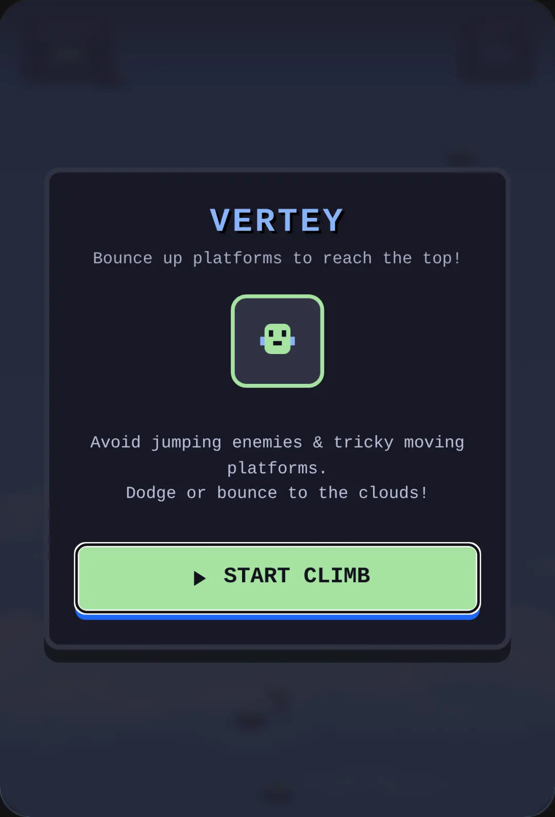 Vertey - Vertical Platformer cover
