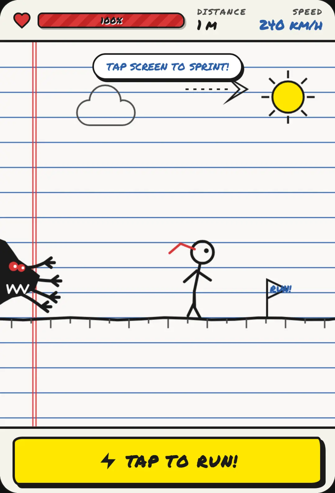 Doodle Escape - Stickman Chase cover