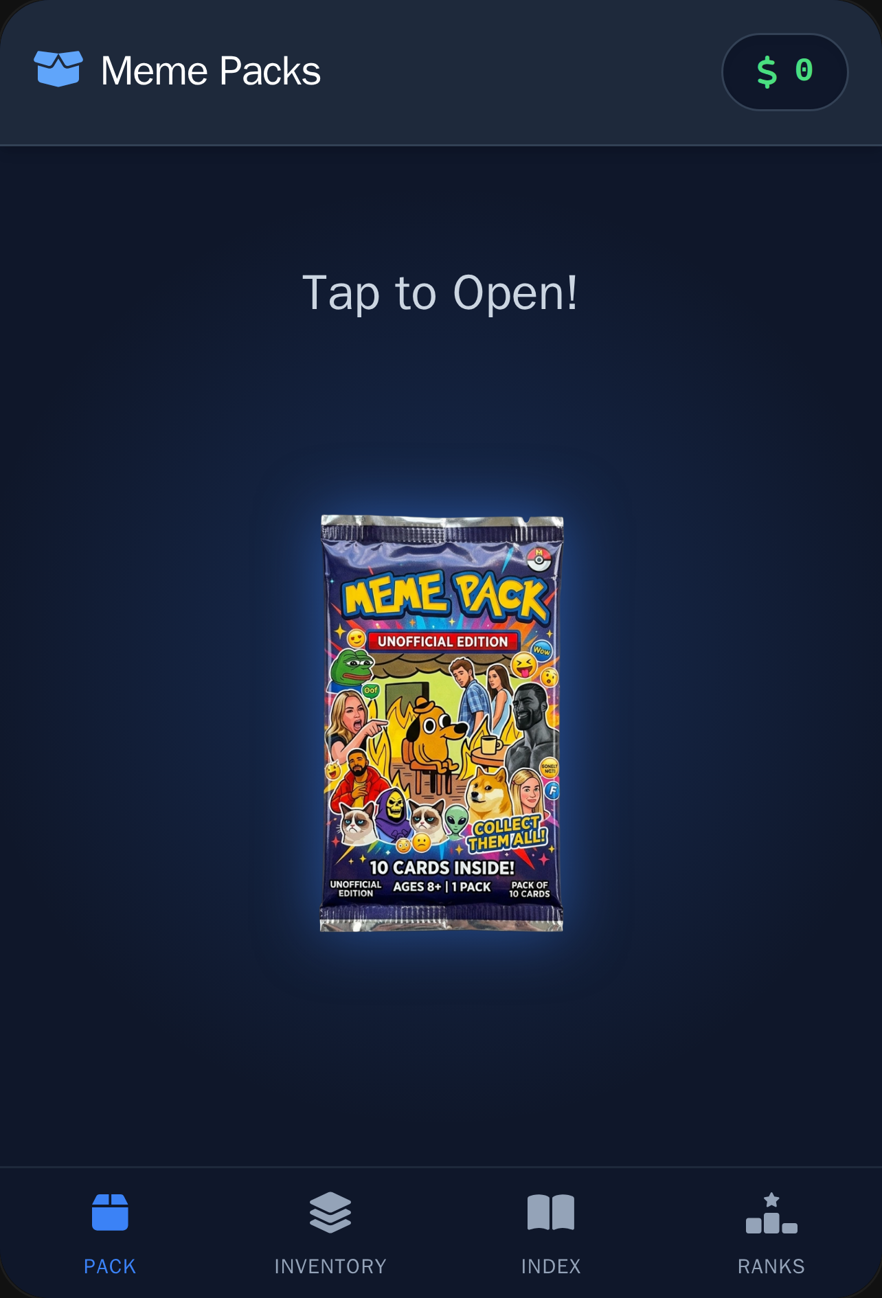 Meme Pack Opener cover