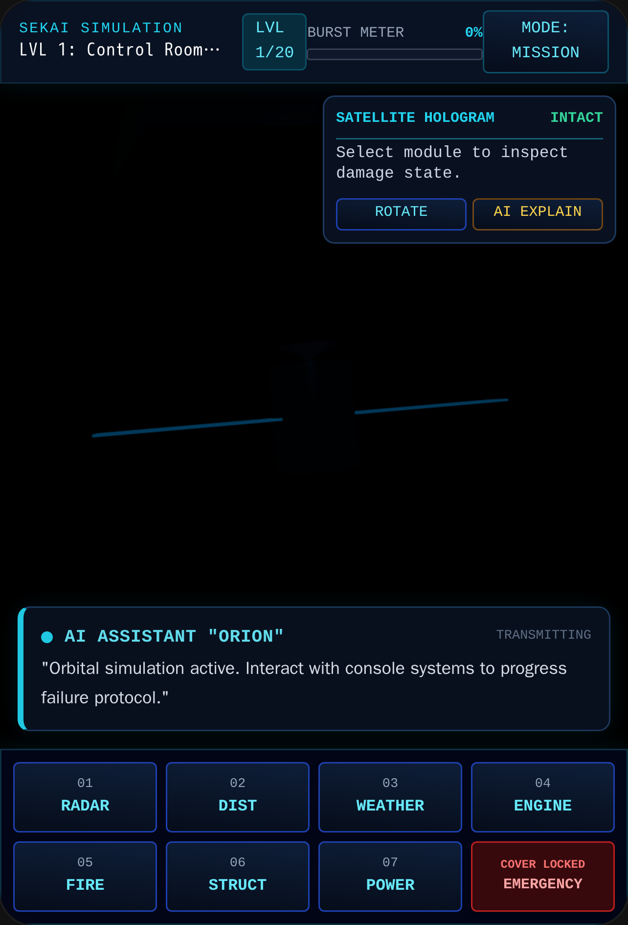 ORBITAL FAILURE: BURST PROTOCOL cover