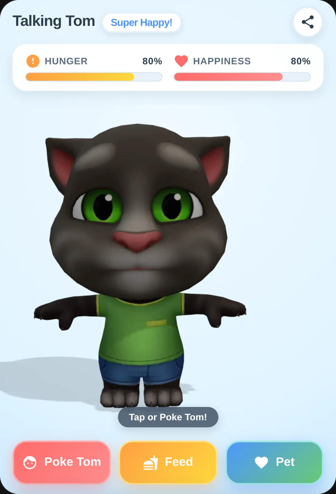 Talking Tom - Virtual Pet Care cover