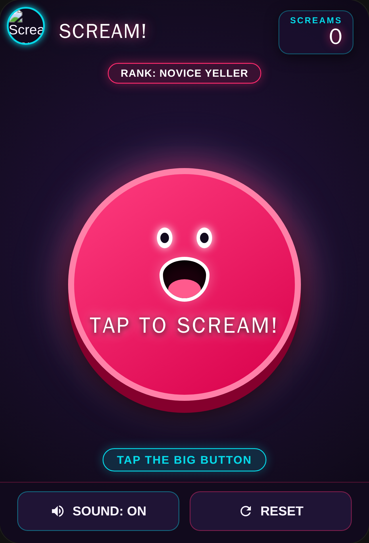 Screaming Button Arcade cover
