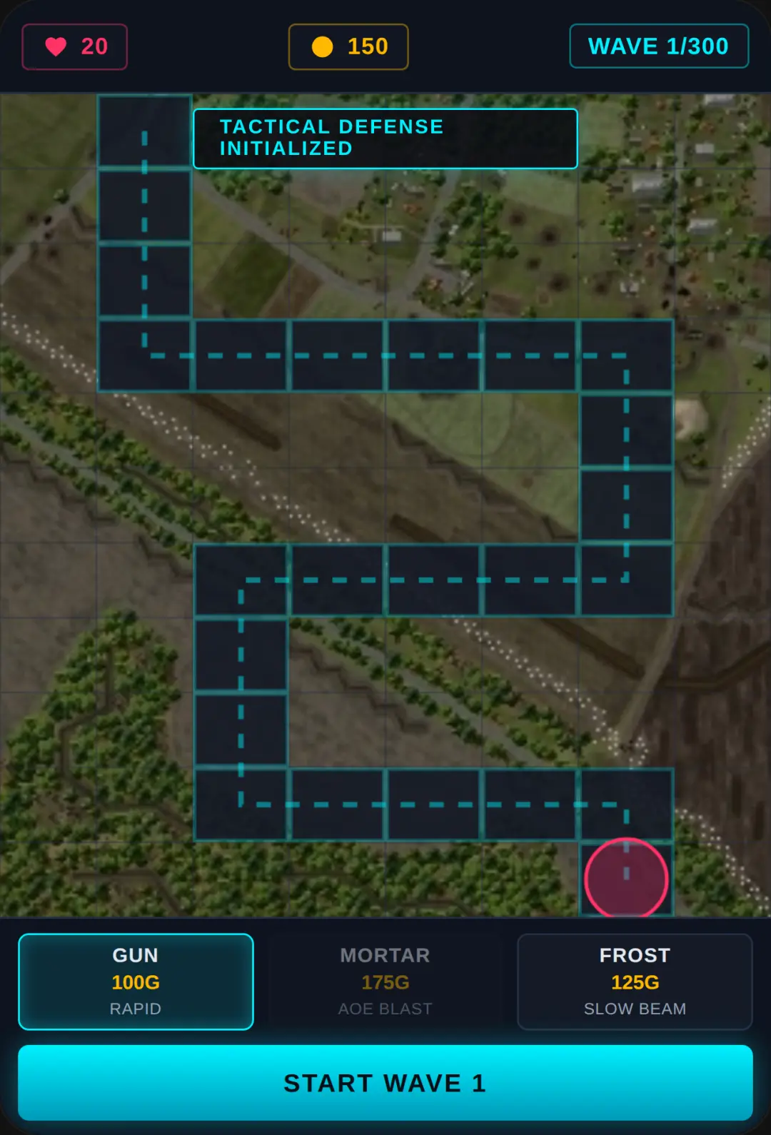 Neon Sector: Tactical Defense cover