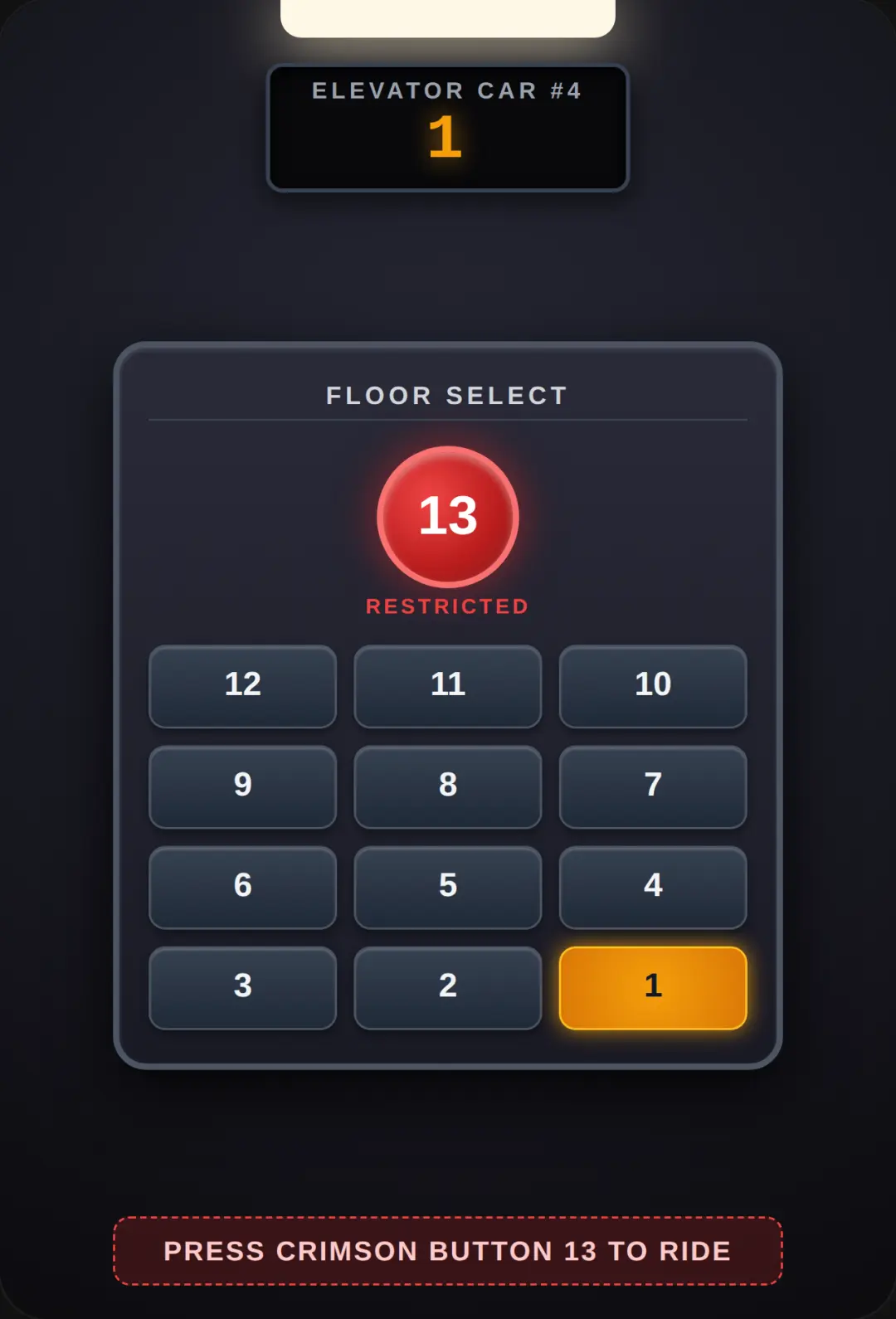 Floor 13: The Cursed Elevator cover