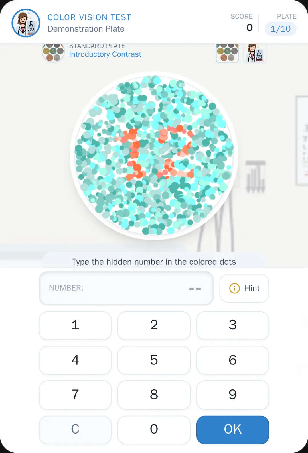 Clinical Color Vision Test cover