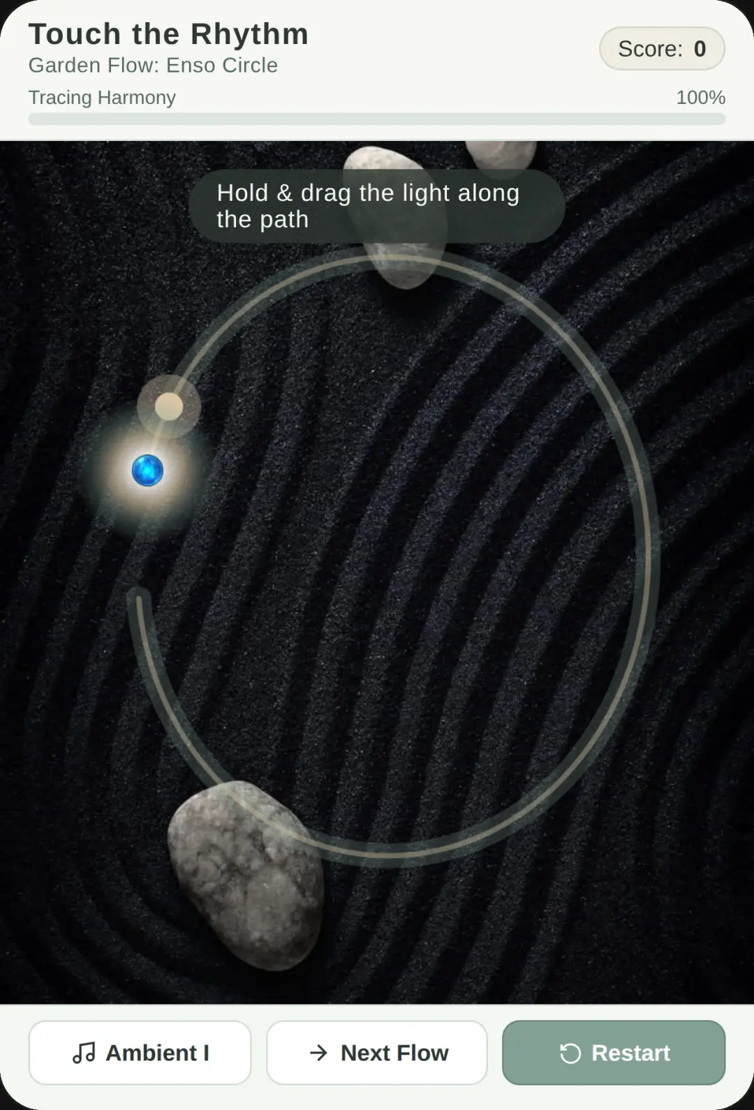 Touch the Rhythm — Zen Garden cover