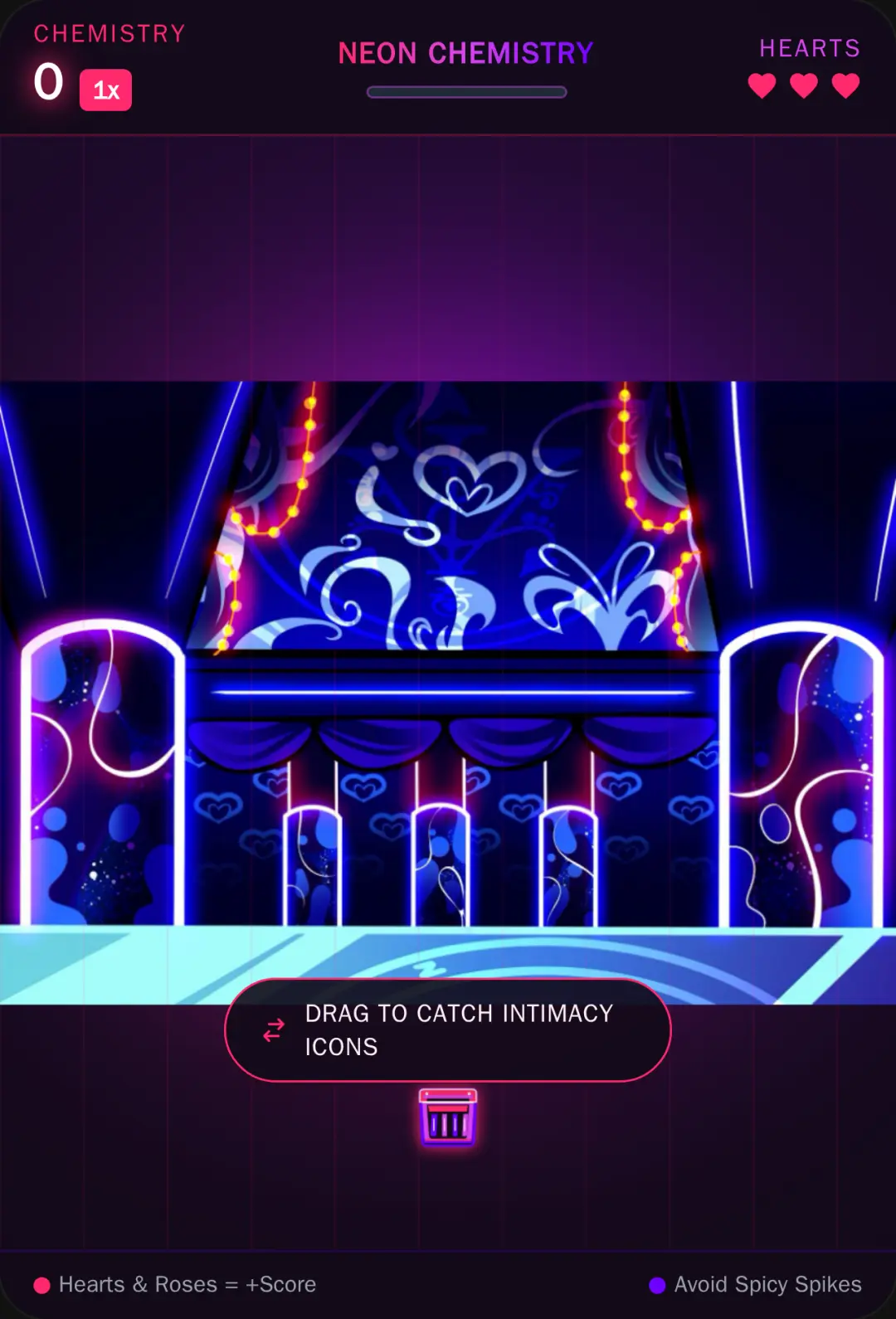 Neon Chemistry This game in love cover