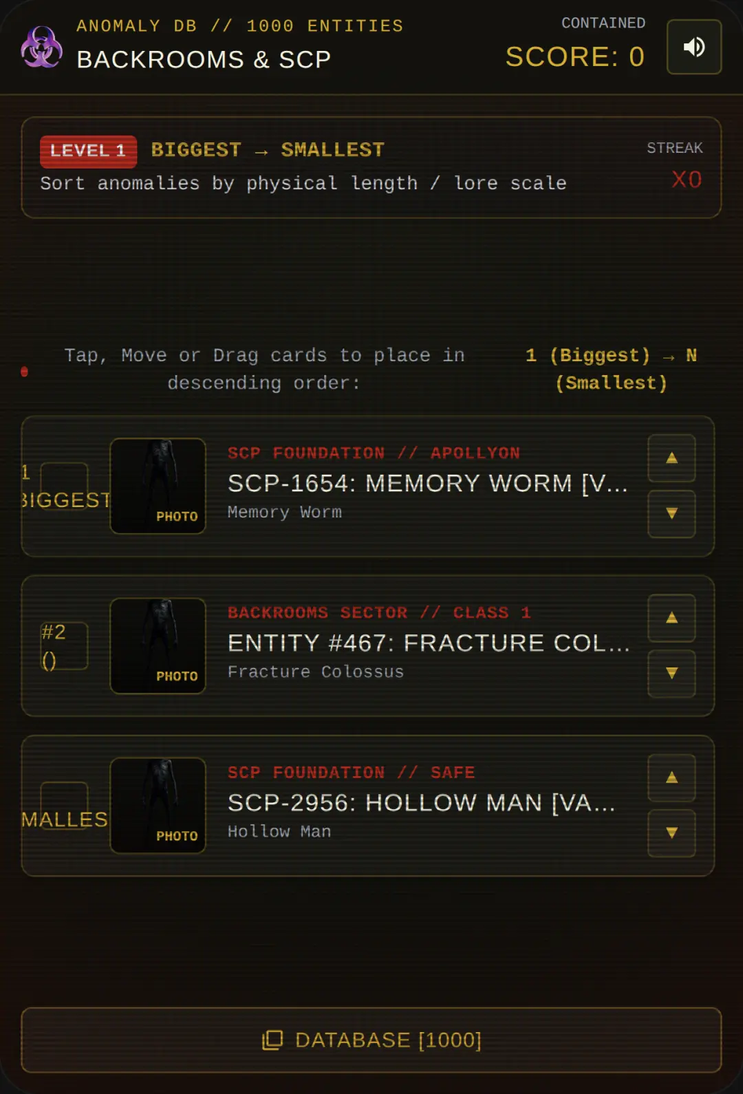 Anomaly Scale: Backrooms & SCP Sorting StAy MaD cover