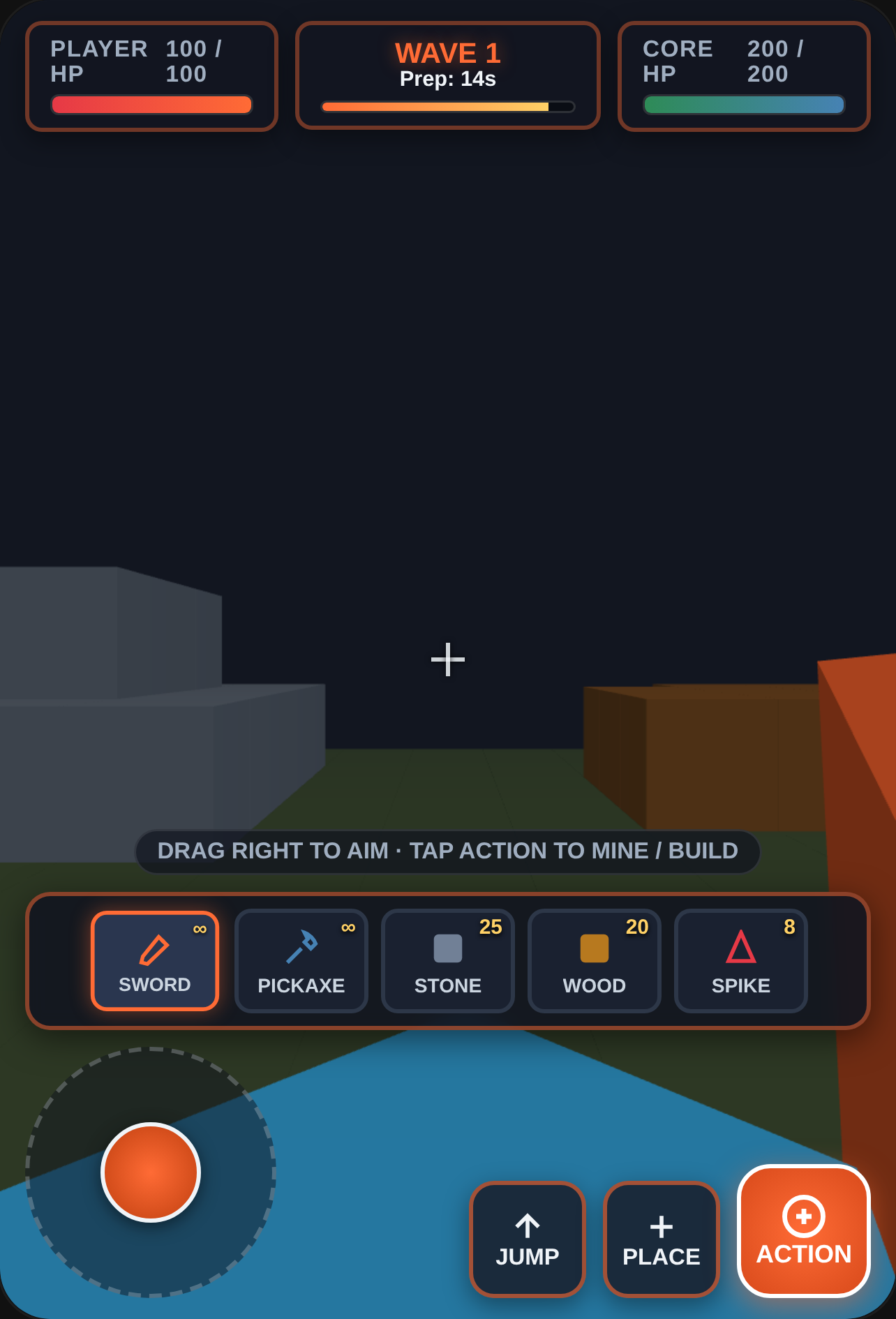 Voxel Fortress - First-Person Survival cover