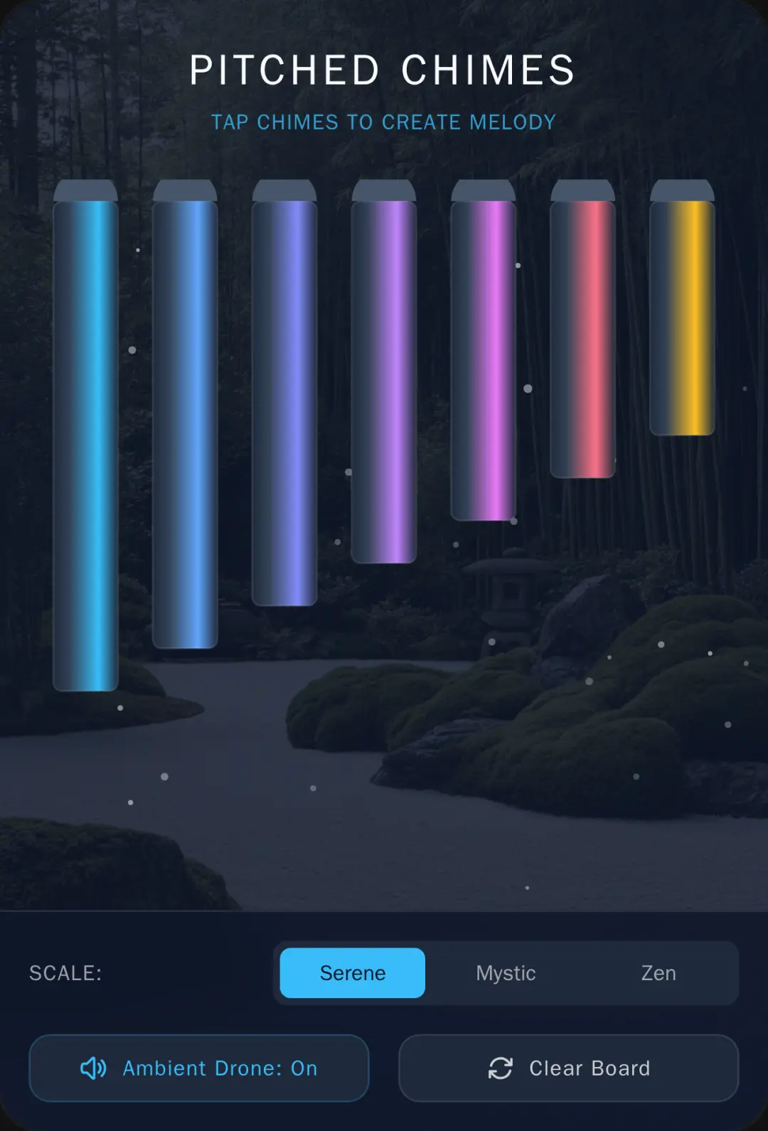 Pitched Meditation Chimes cover