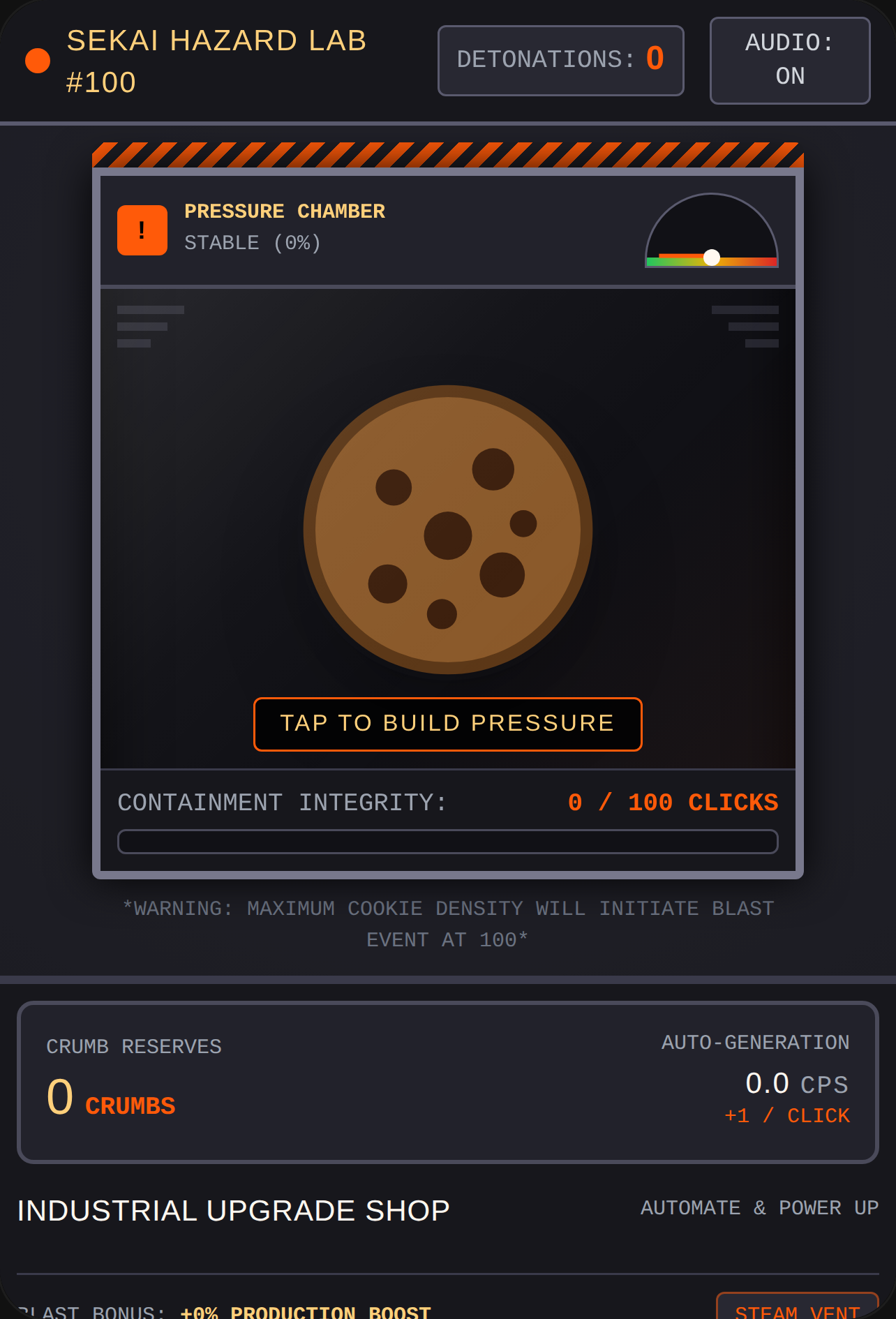 Containment Breach: Cookie Detonator cover