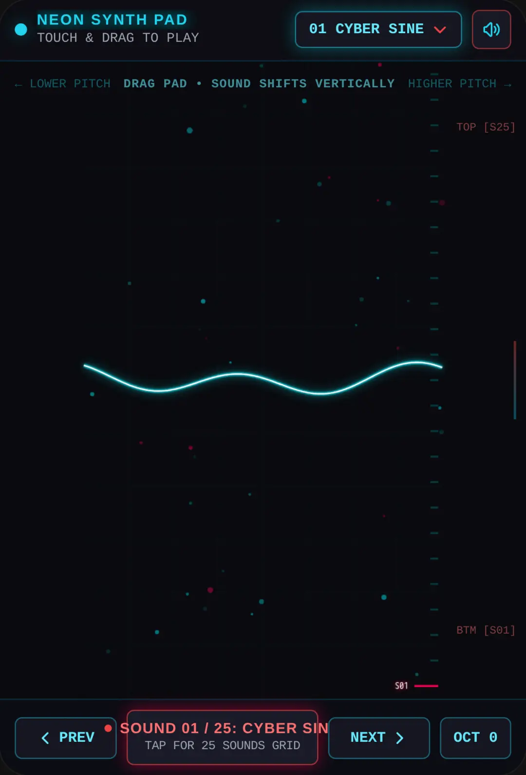 Neon Synth Pad cover