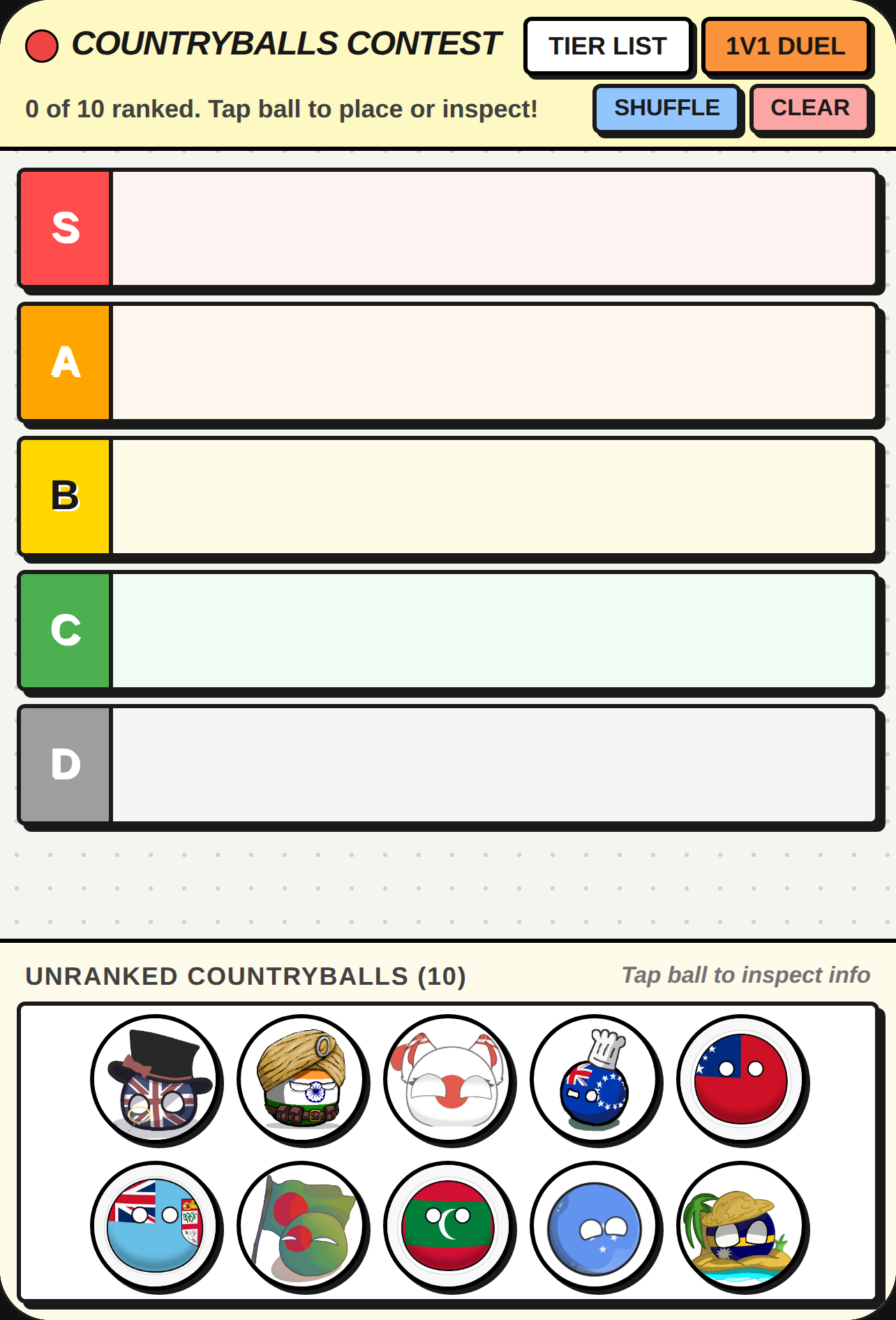Countryballs Contest! (6 in Oceania, 1 In Europe And 3 In Asia) <PLS REMIX> cover