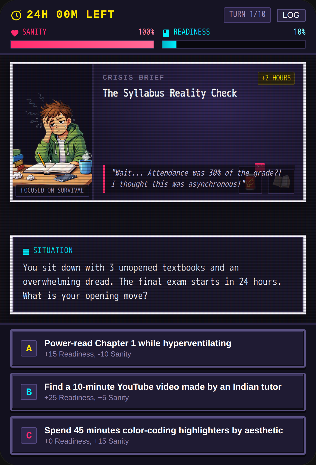Last-Minute Exam Survival cover