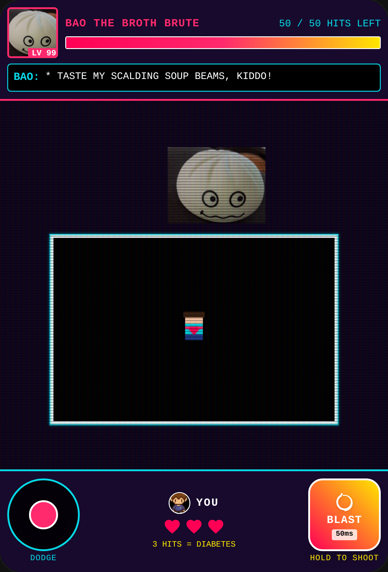 Bao the Broth Brute: Undertale Bullet Hell cover