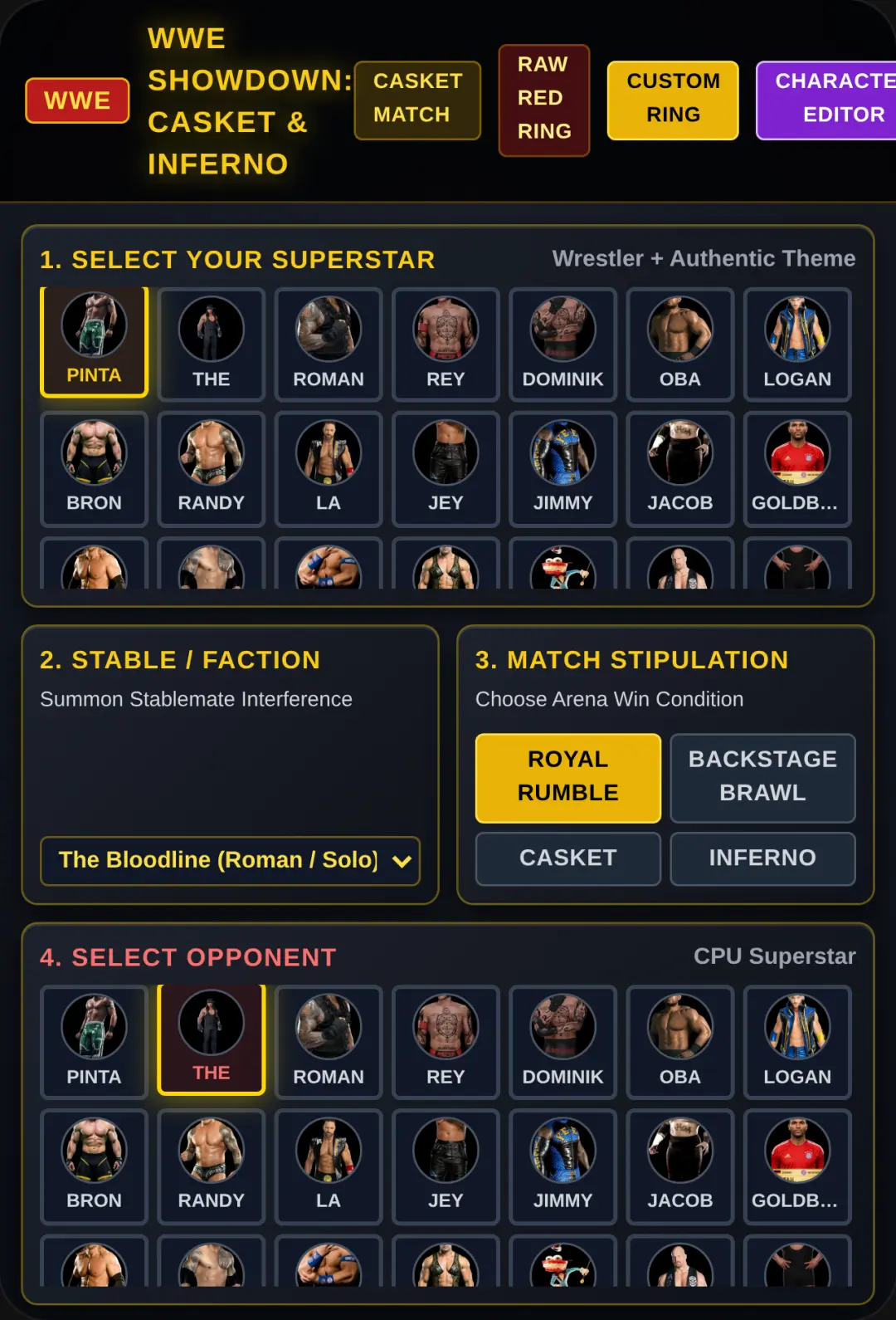 WWE SHOWDOWN: RAMP TO THE RING cover