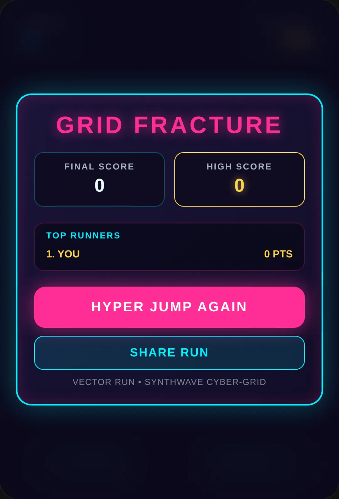 Vector Run cover