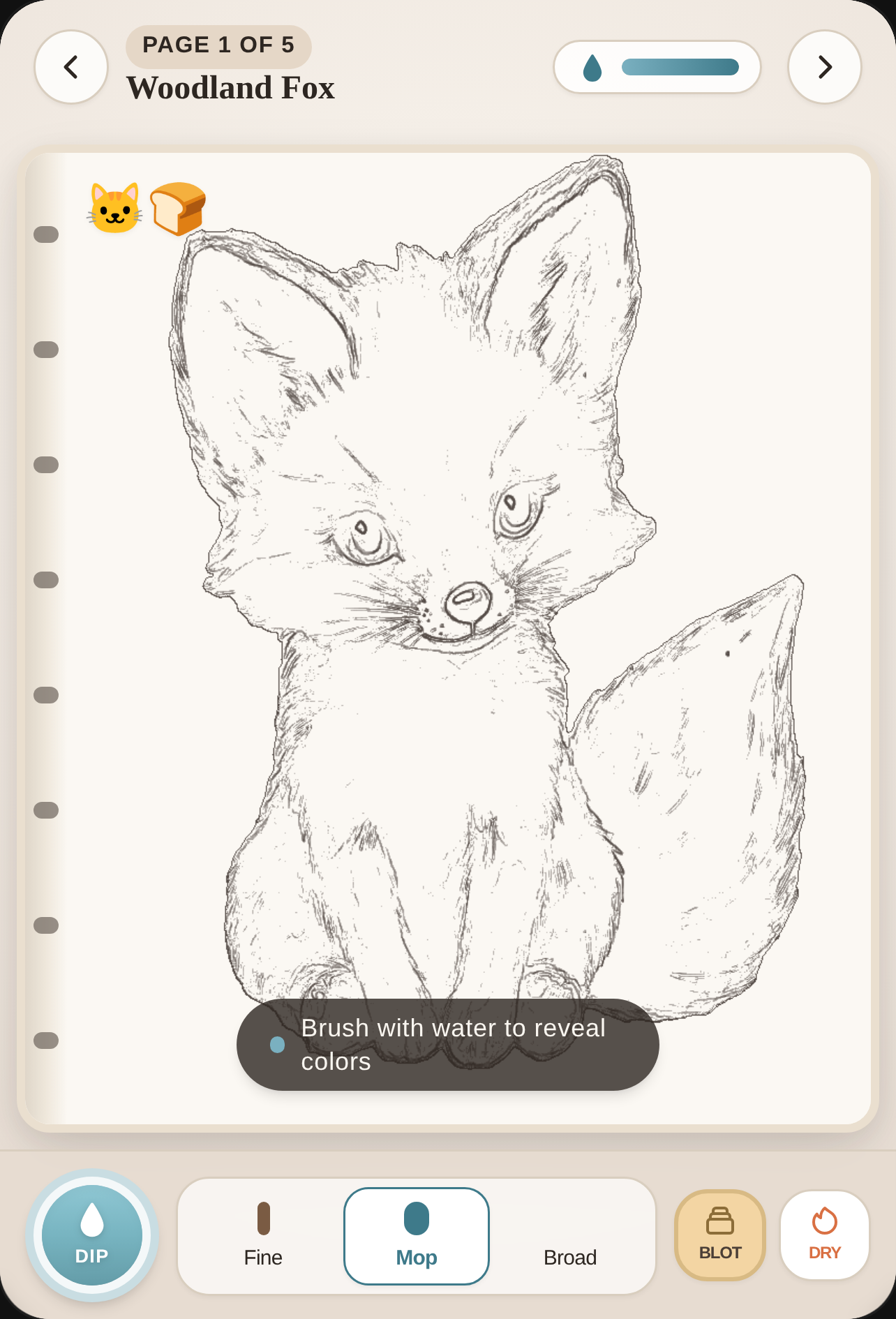 Water Colouring Book: Let your inner child take over cover