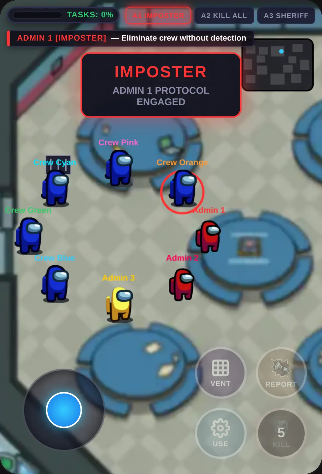 Among Us: Admin Protocol cover
