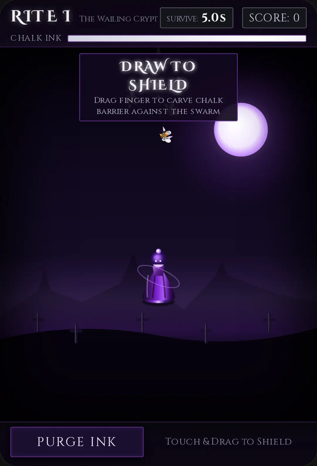 Gothic Sanctuary: Bee Swarm Defense "TEST VERSION" cover