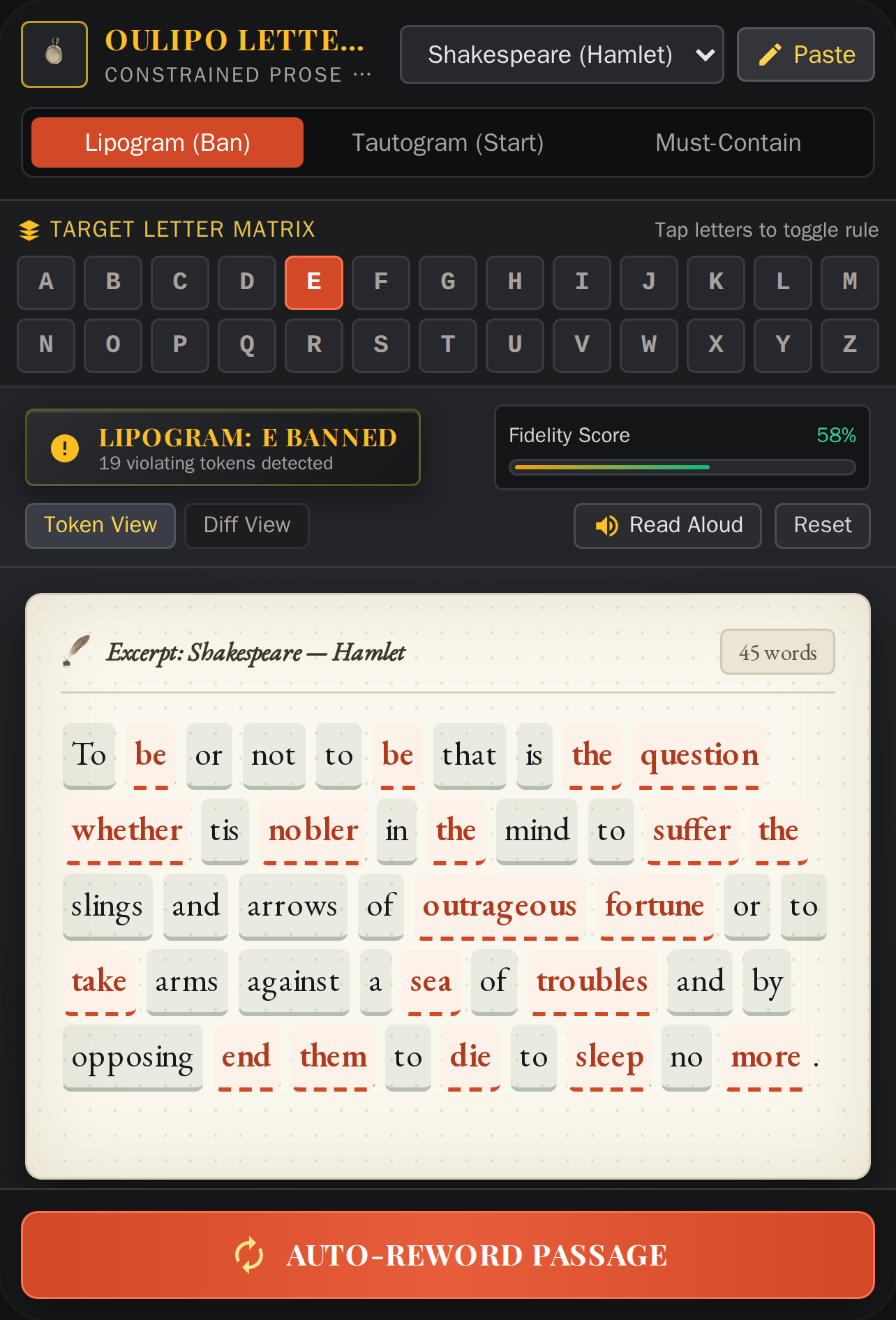 Oulipo Letterpress Studio cover