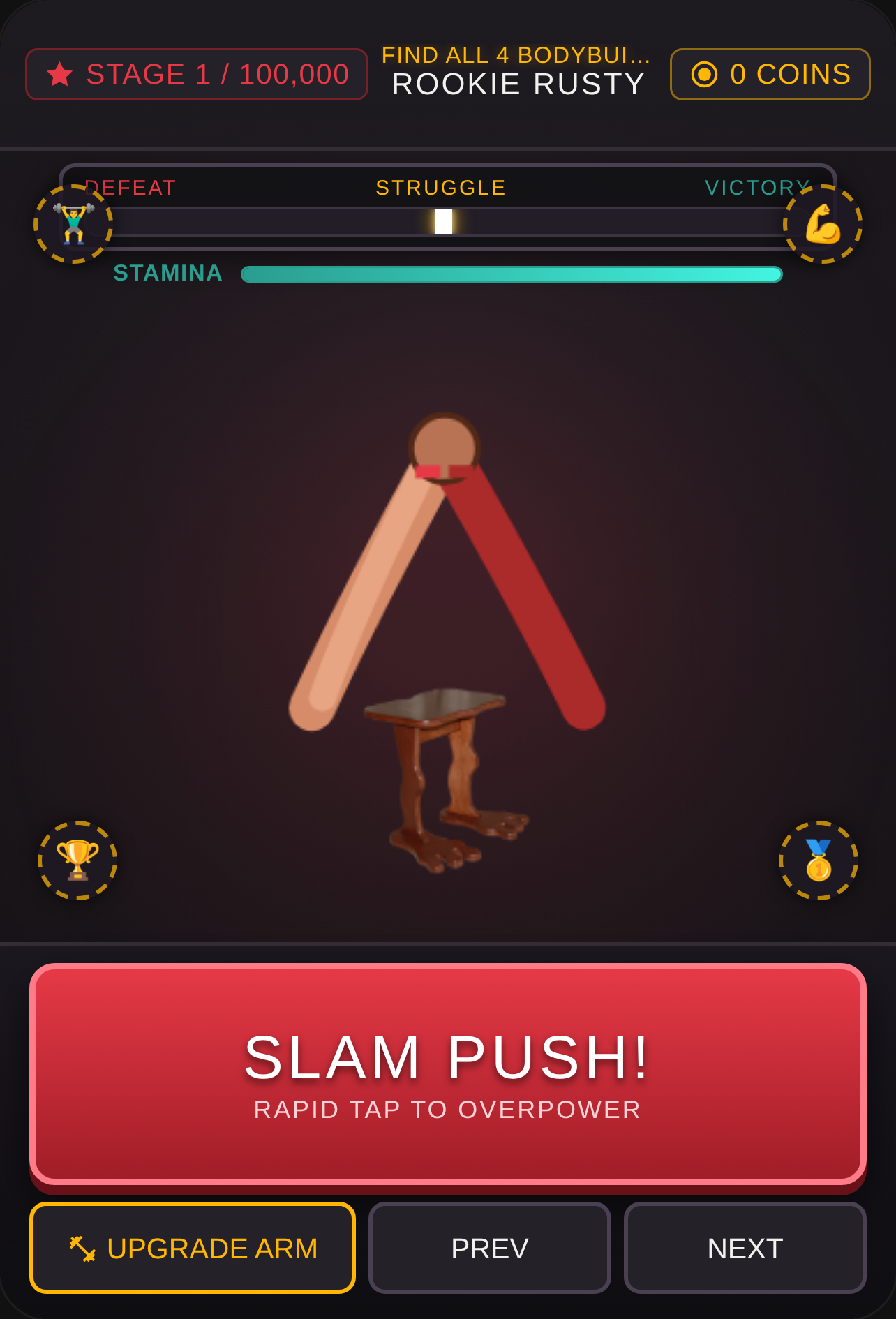 Iron Grip - Find all 4 bodybuilder emojis for a secret arm! cover