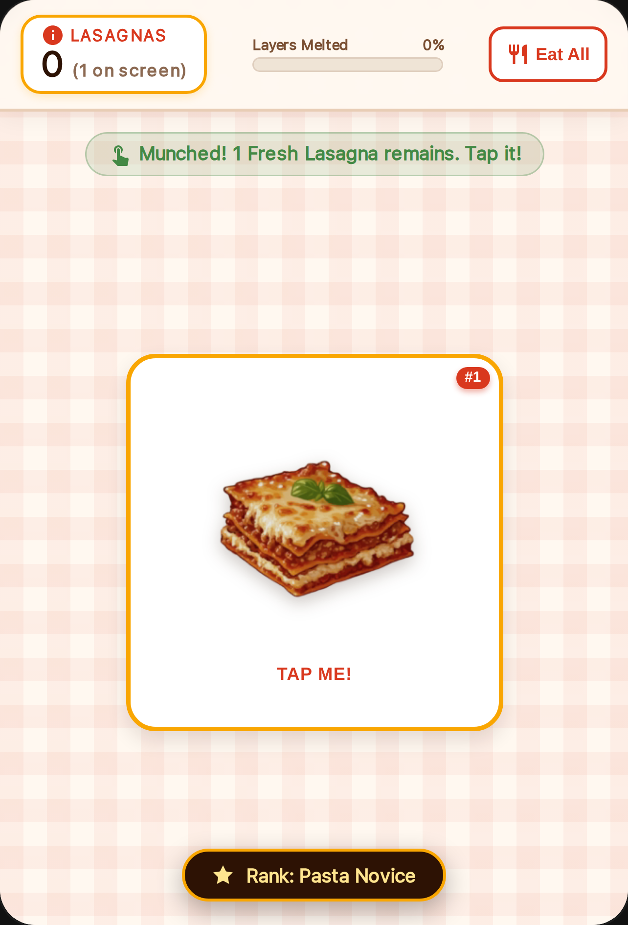Lasagna Counter Swarm cover