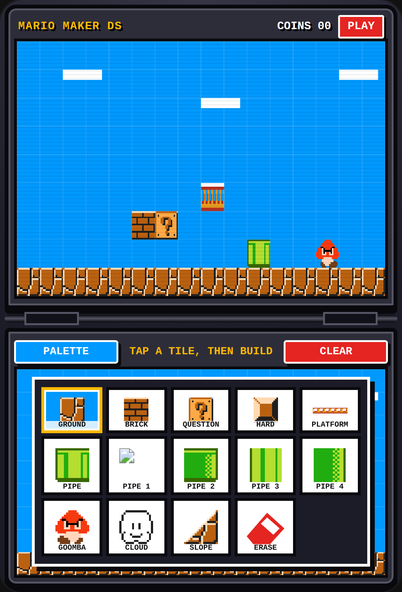 Mario Maker DS cover