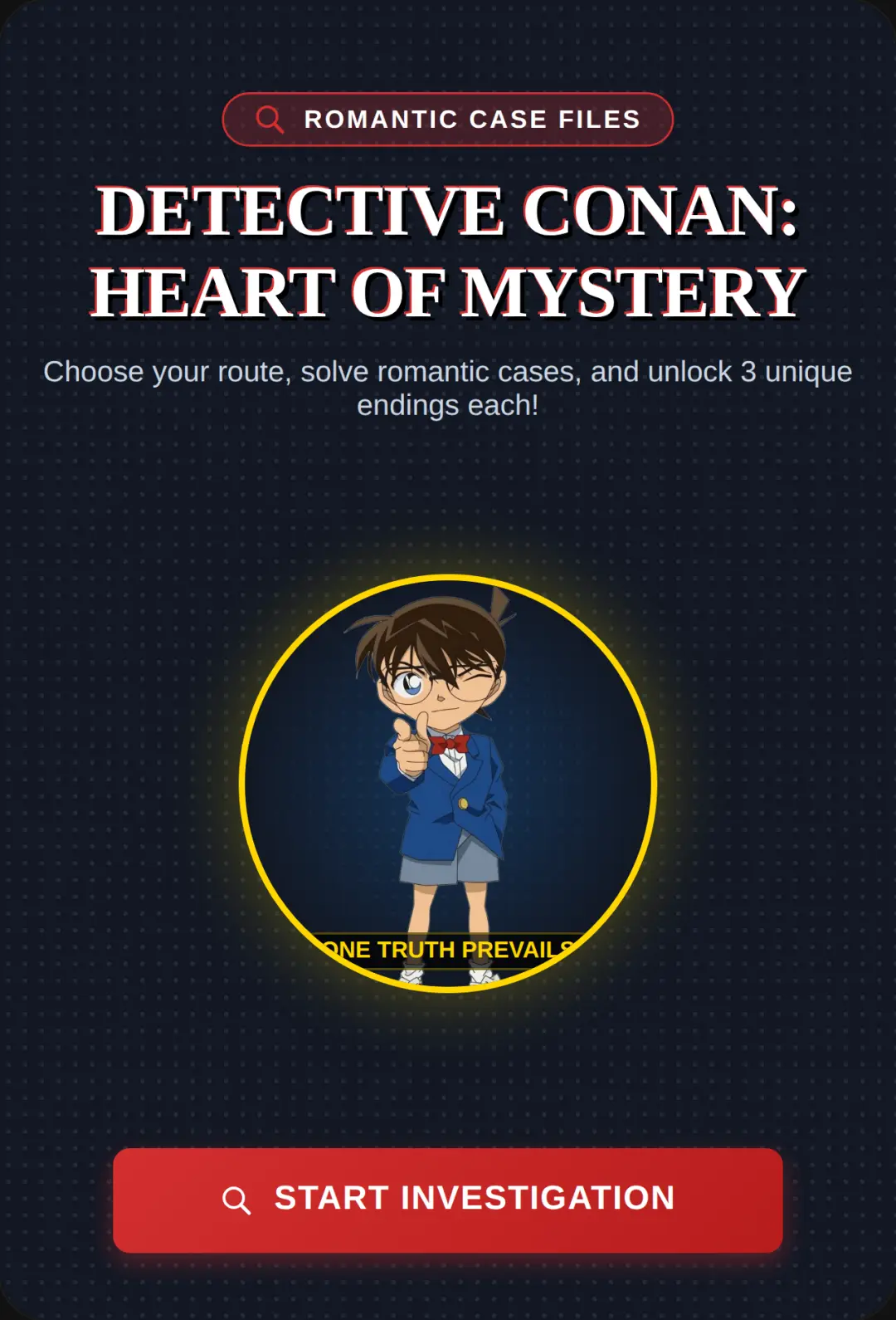 Detective Conan Romance sim cover