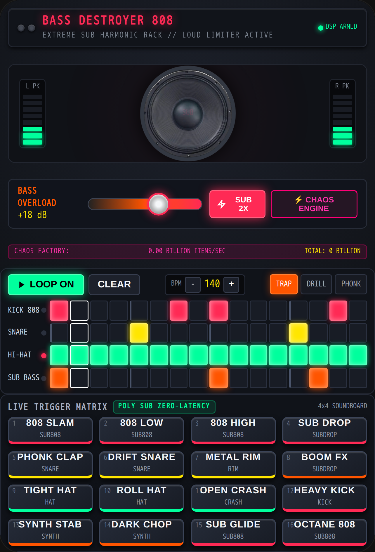 BASS DESTROYER // 808 BEAT MAKER cover