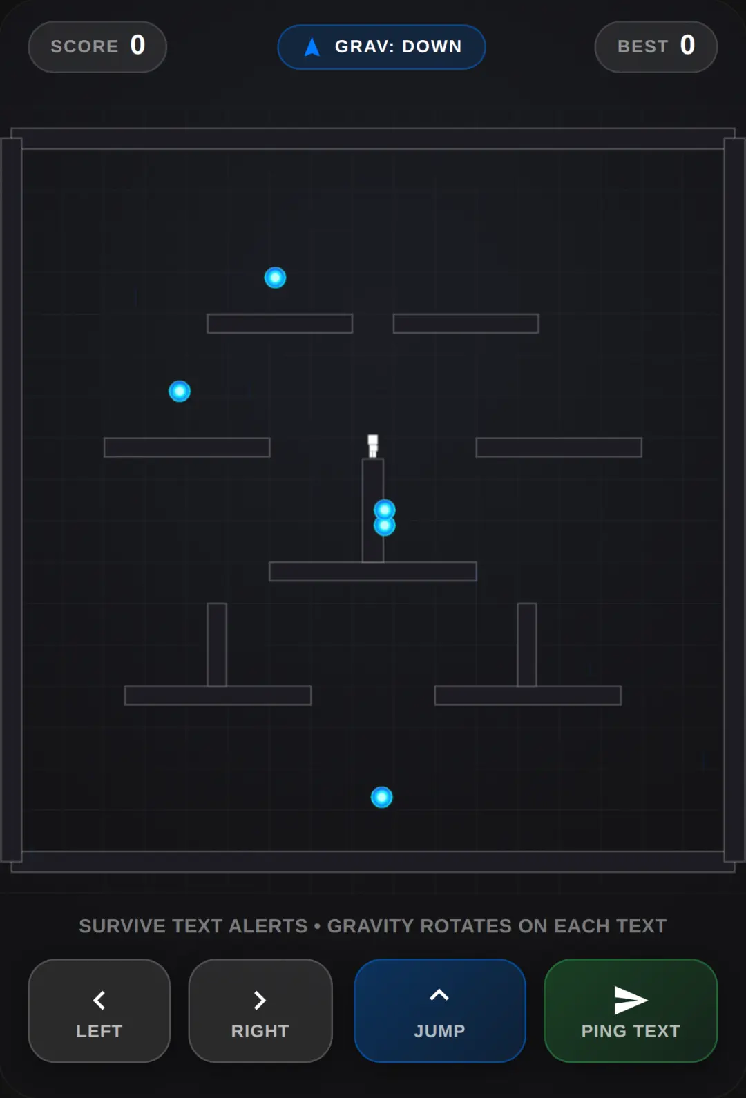Gravity shifts text cover