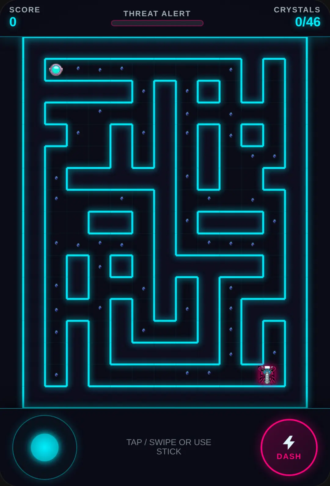 Neon Escape - Maze Runner cover