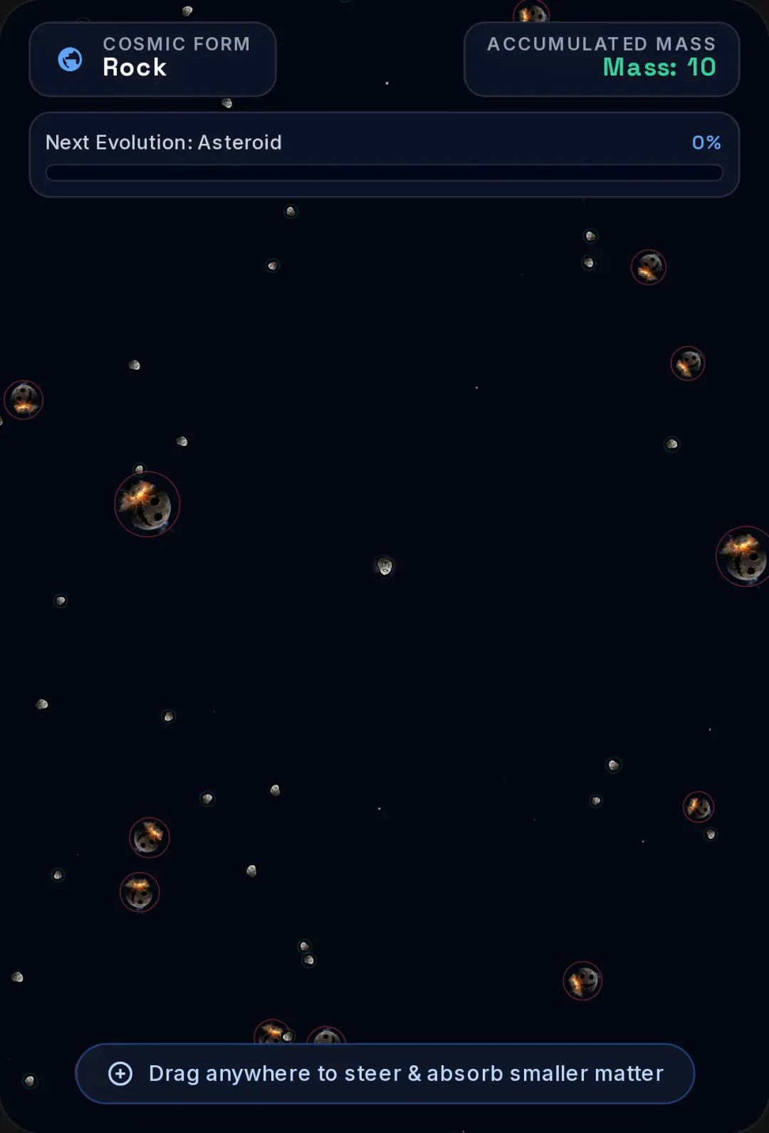 Cosmic Evolution: Rock to Black Hole cover