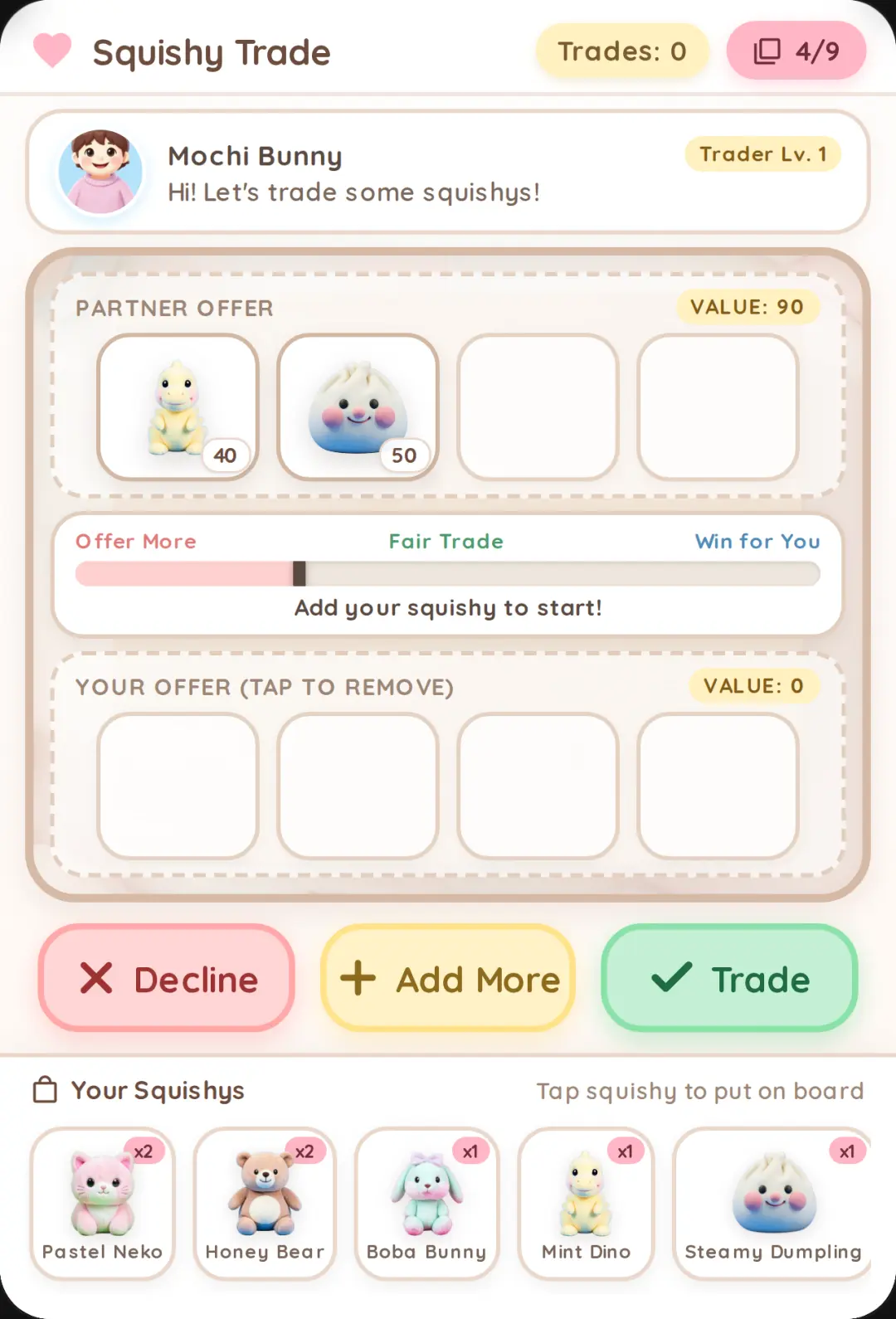 Squishy Trade 💖☺️ cover