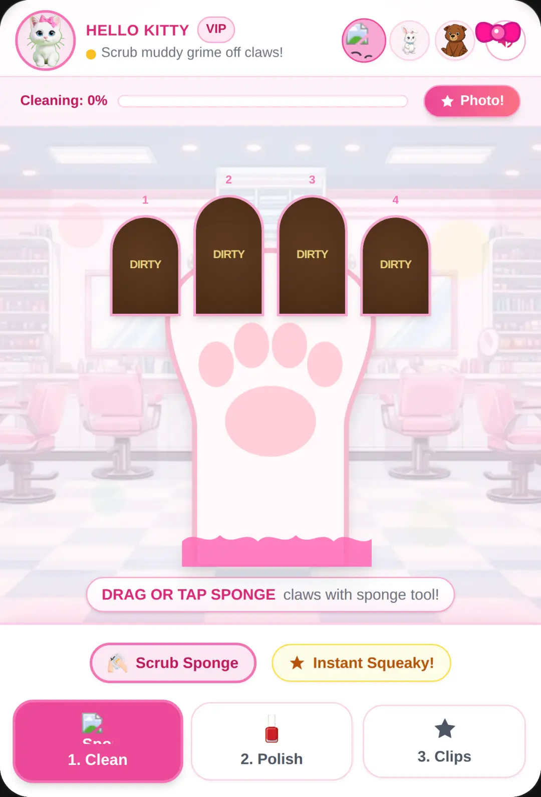 Hello Kitty Nail Salon cover