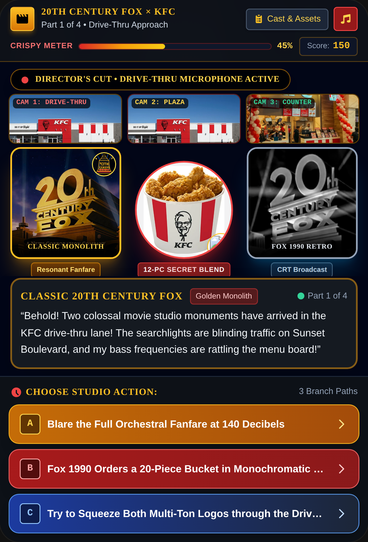 20th Century Fox & Fox 1990 Visit KFC cover