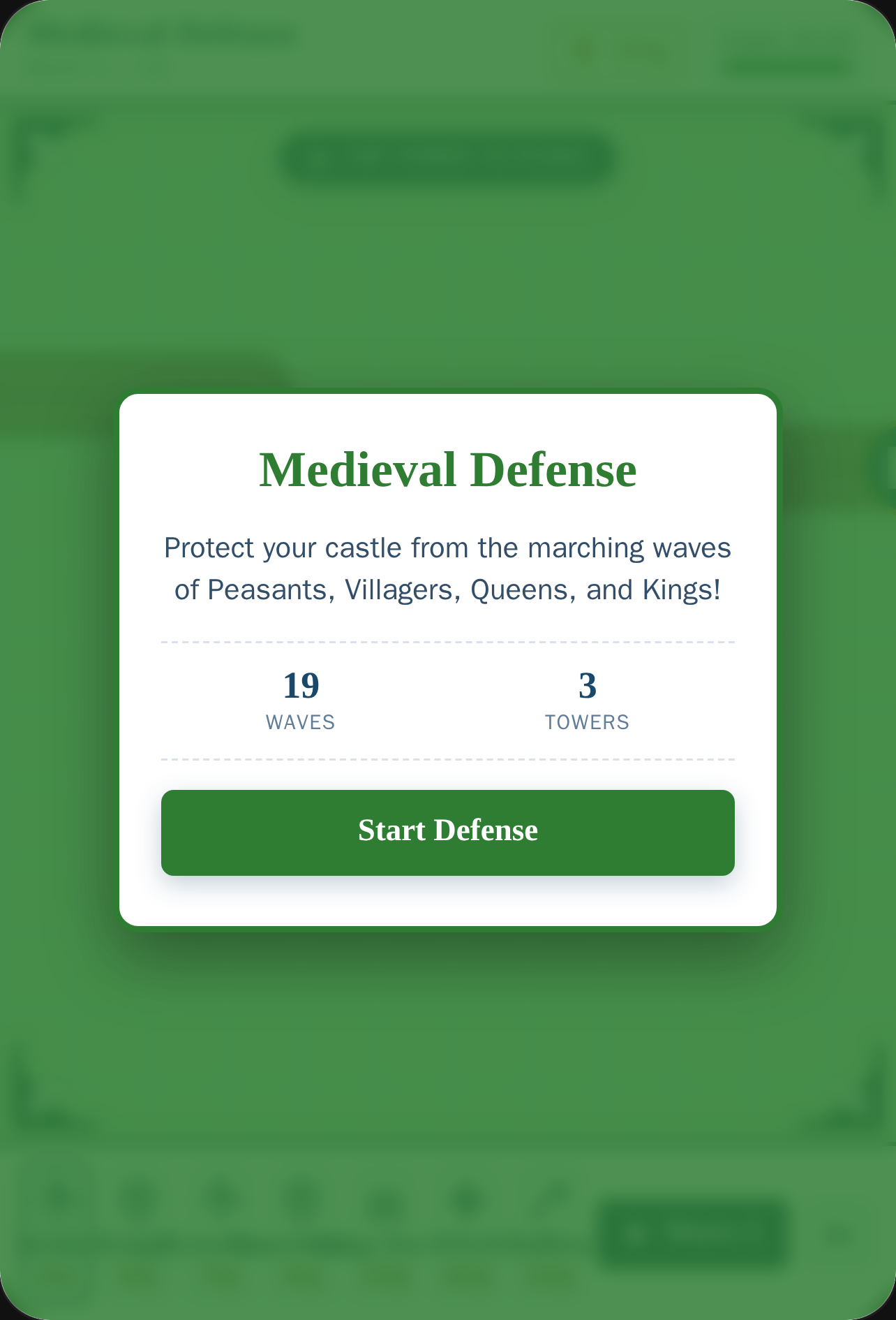 Medieval Defense cover