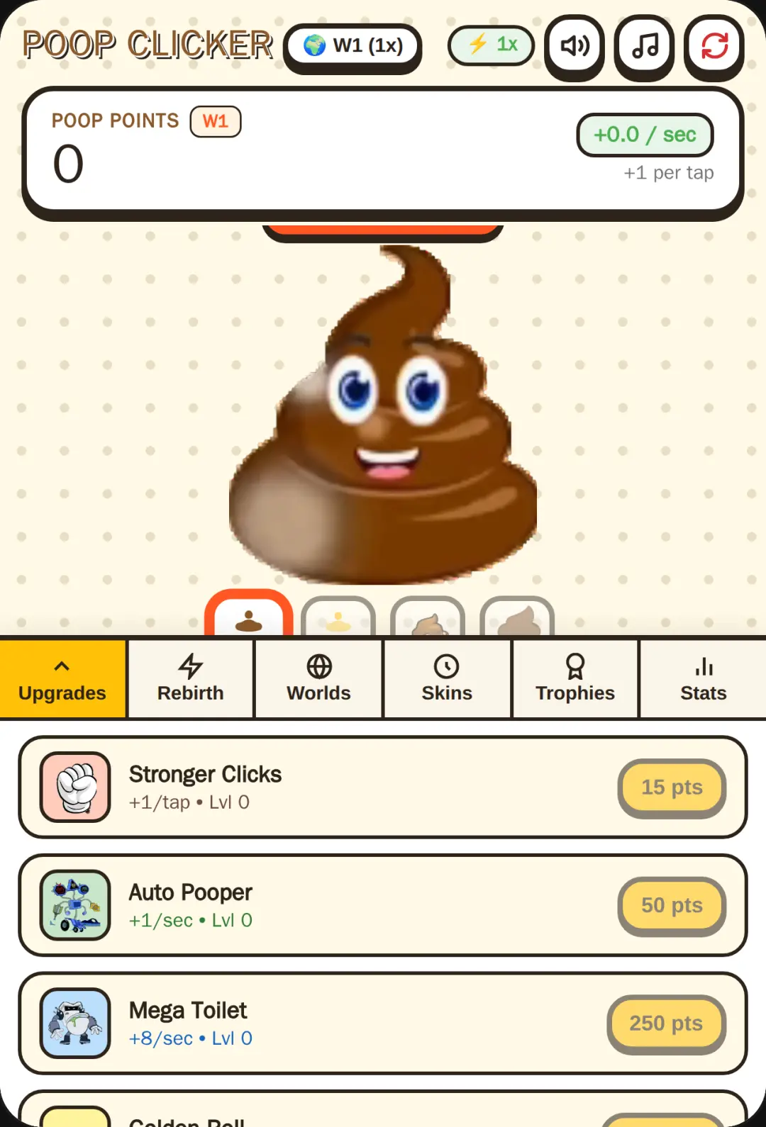 Poop Clicker - Rebirth & World 2 cover