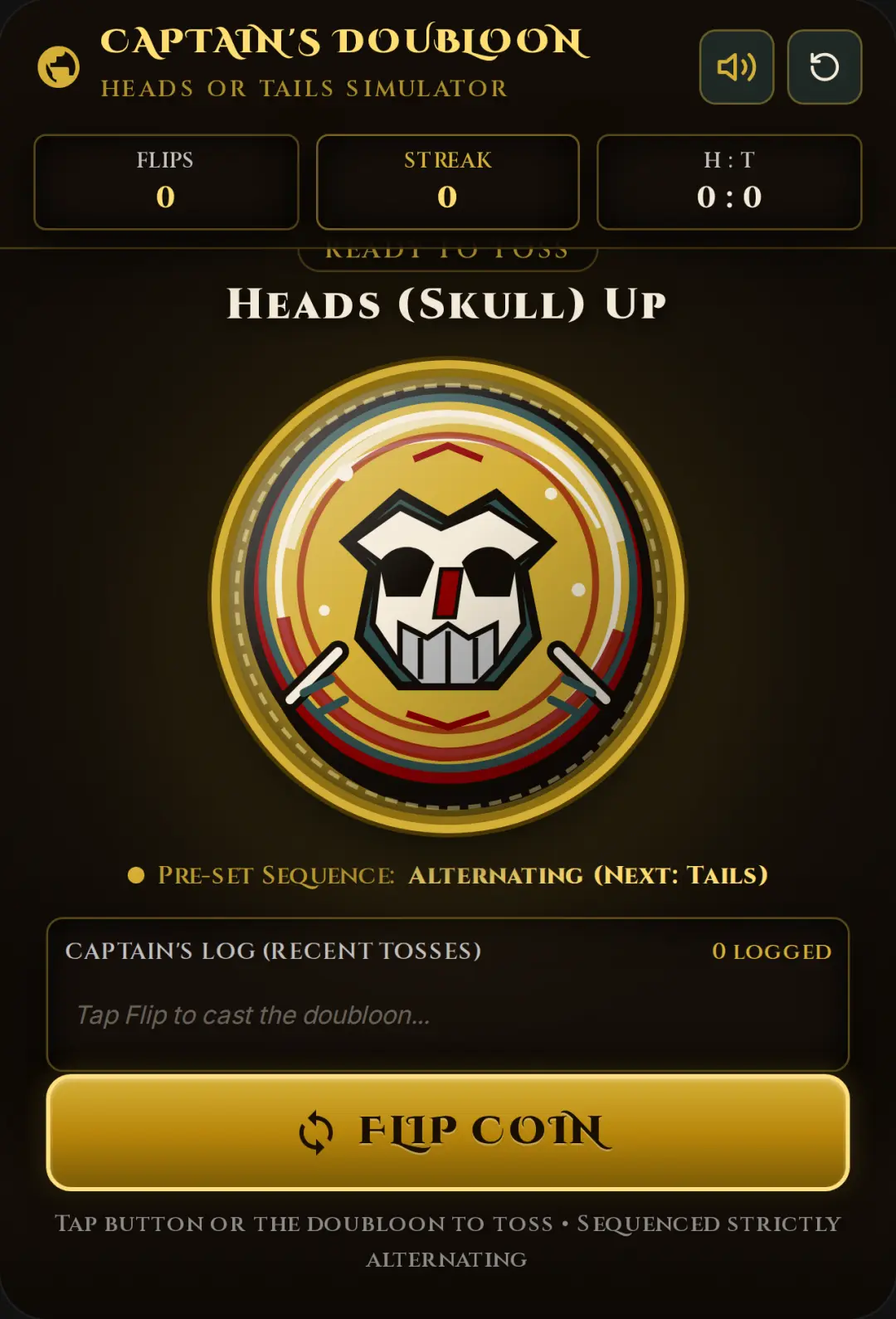 Pirate Doubloon - Coin Simulator cover