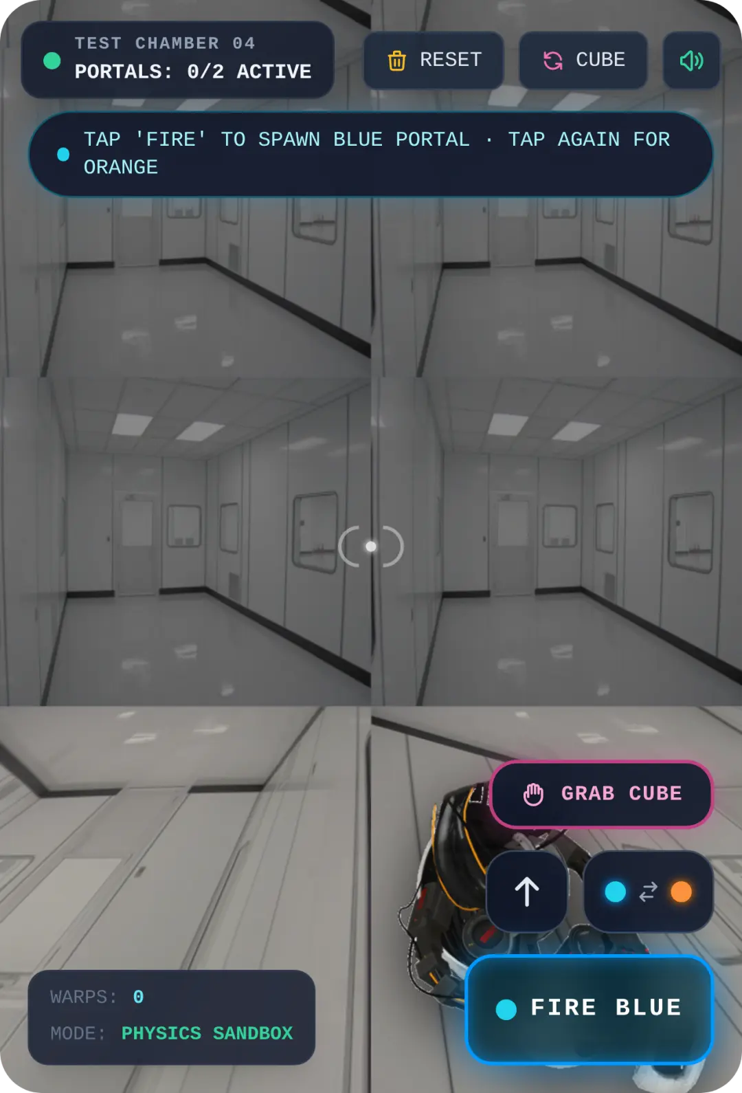 Portal Chamber Sandbox cover