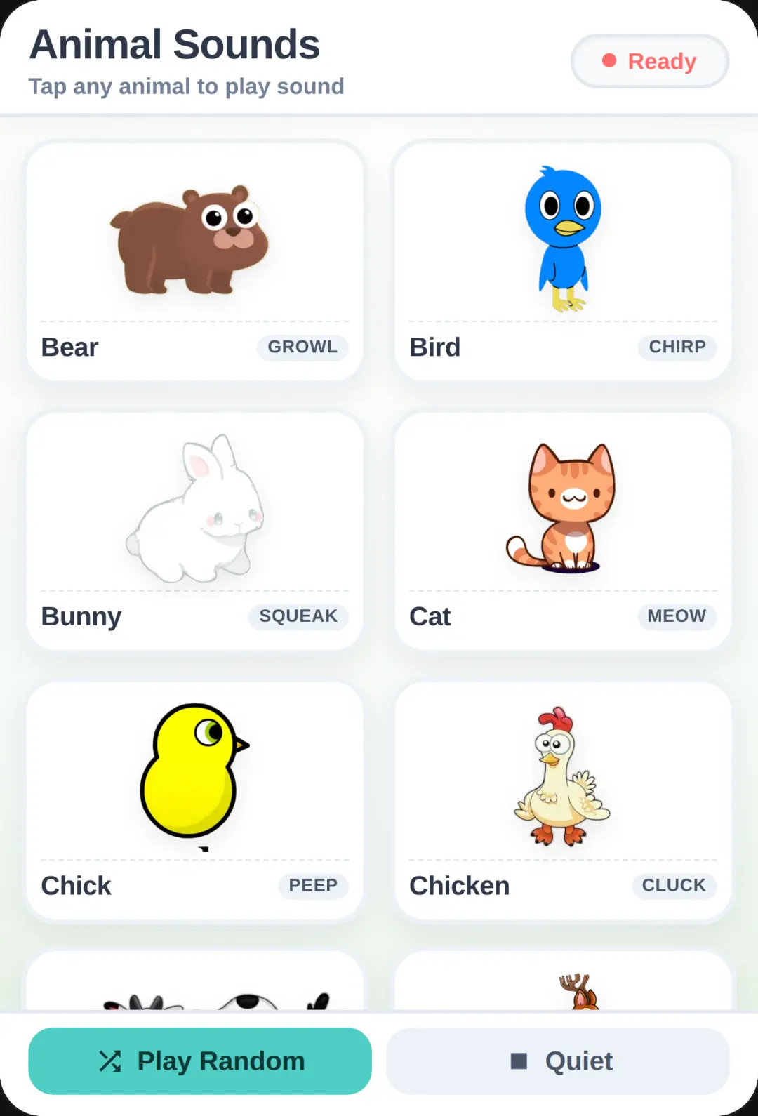 Animal Sounds Board cover